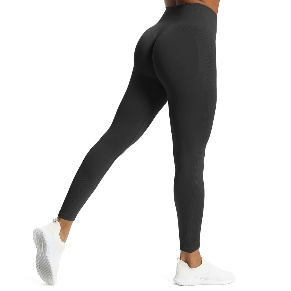 Aoxjox Contour "Sculpt" Seamless Scrunch Leggings