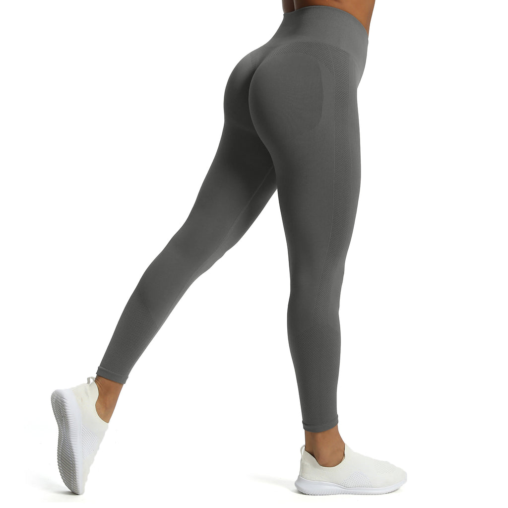 Aoxjox Contour "Sculpt" Seamless Scrunch Leggings