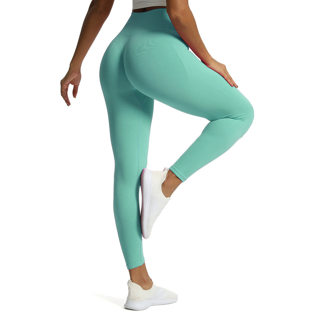 Aoxjox Contour "Sculpt" Seamless Scrunch Leggings