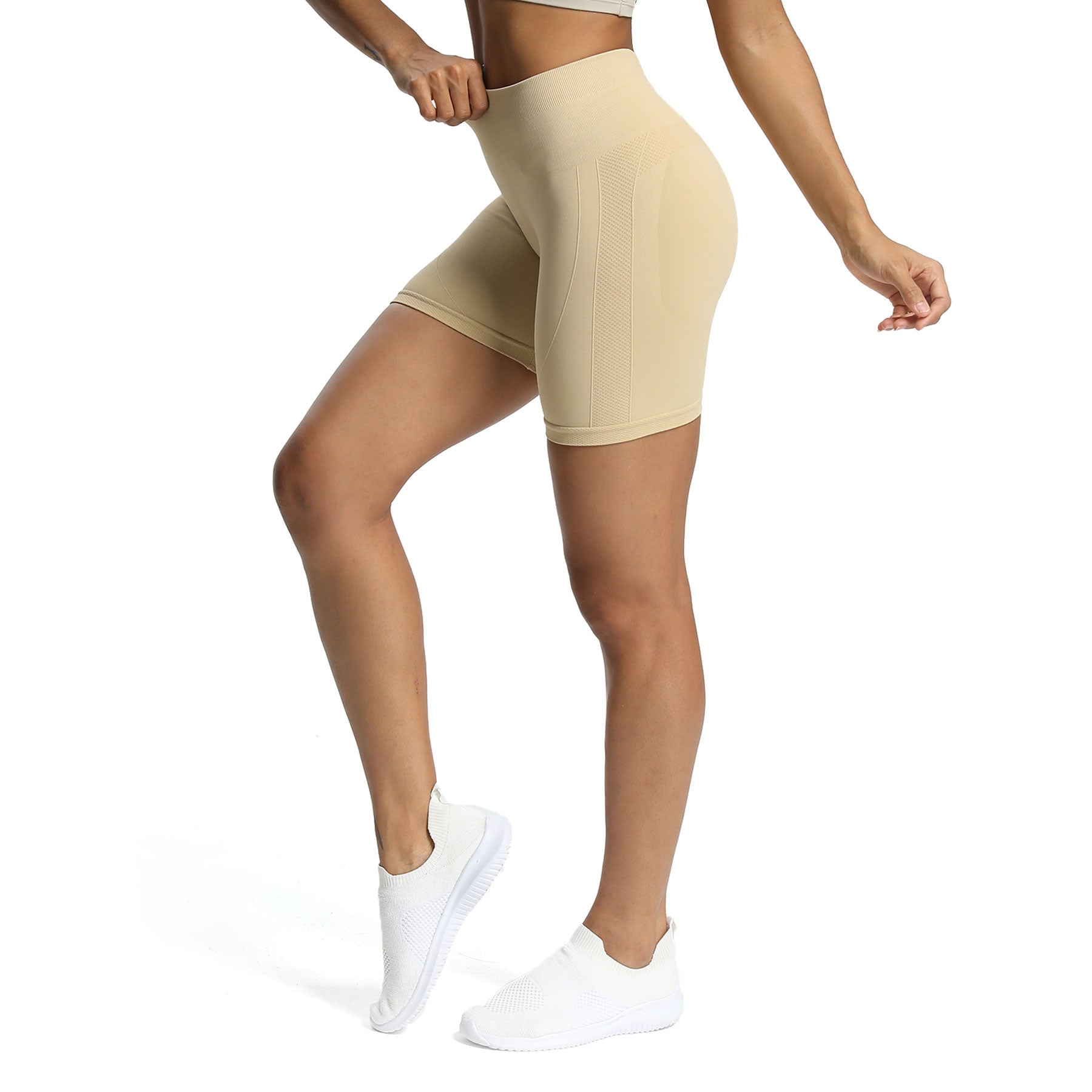 Aoxjox Contour "Sculpt" Seamless Scrunch Shorts