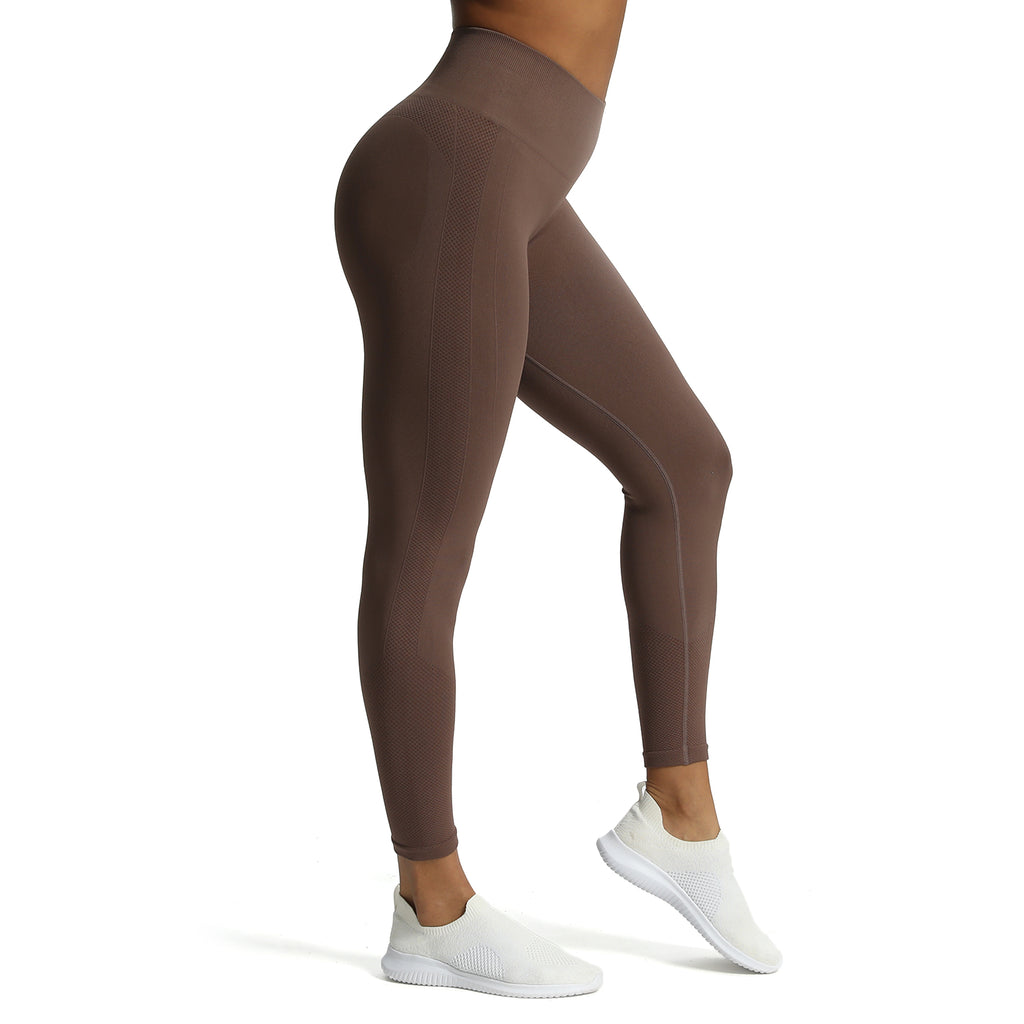 Aoxjox Contour "Sculpt" Seamless Scrunch Leggings