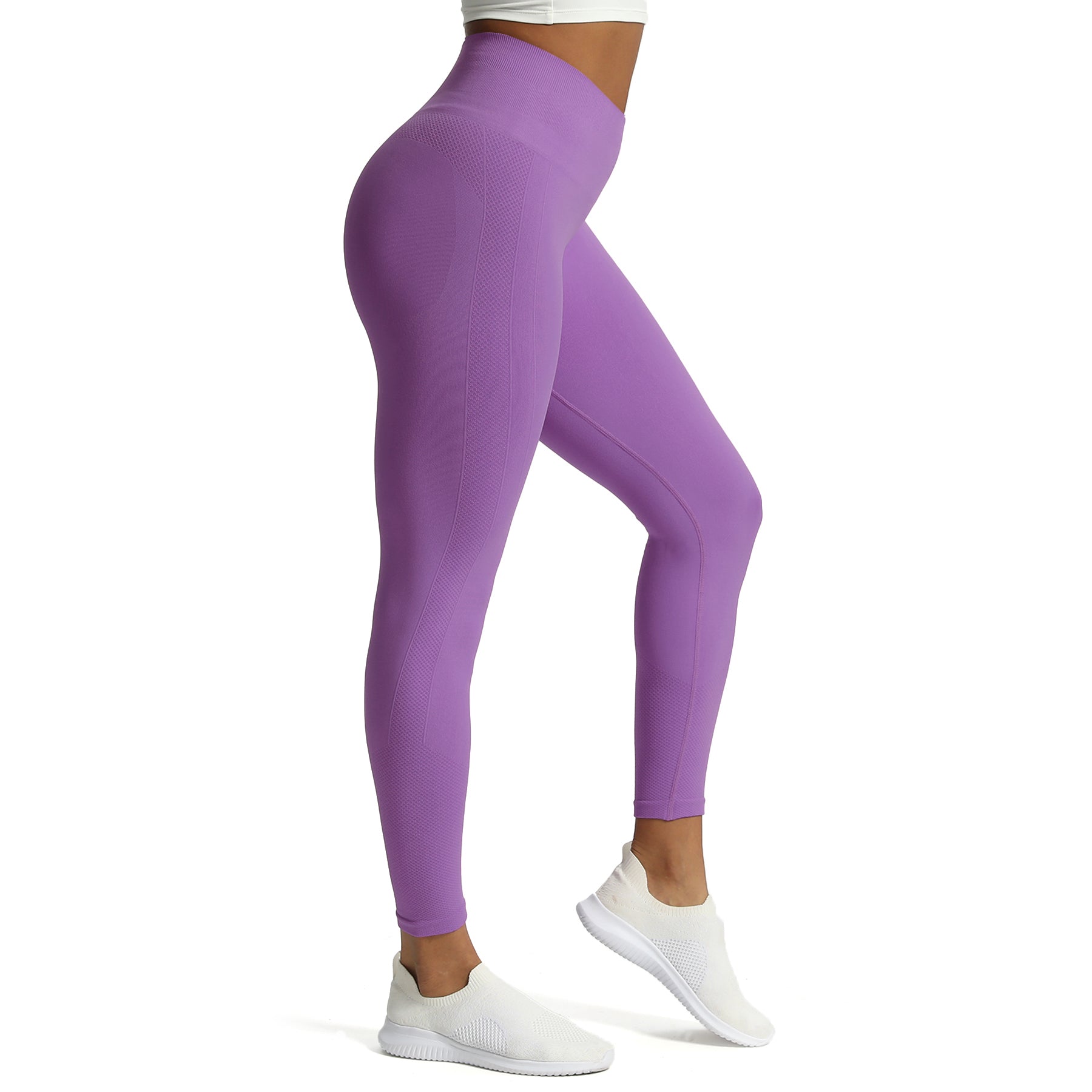 Aoxjox Contour "Sculpt" Seamless Scrunch Leggings