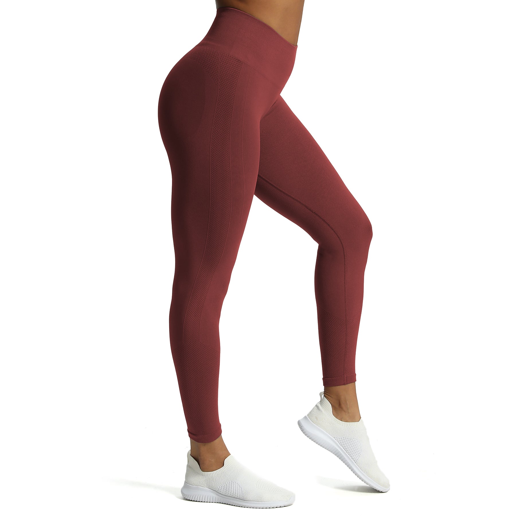 Aoxjox Contour "Sculpt" Seamless Scrunch Leggings