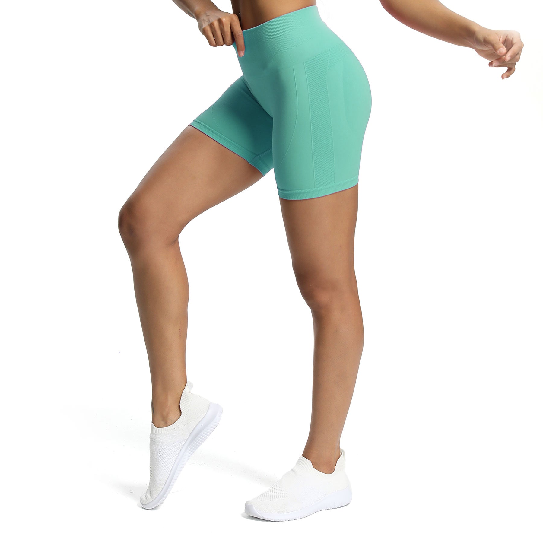 Aoxjox Contour "Sculpt" Seamless Scrunch Shorts