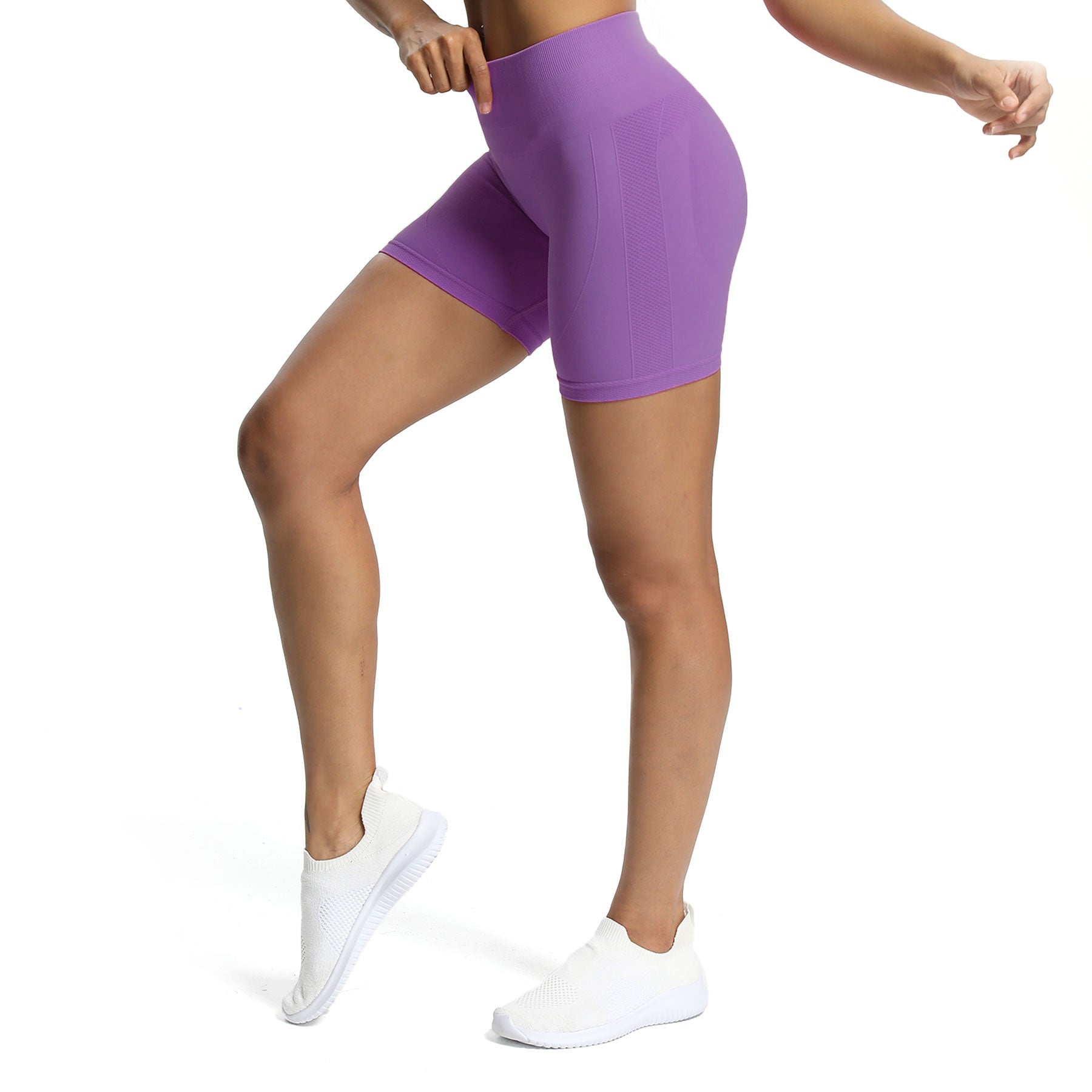 Aoxjox Contour "Sculpt" Seamless Scrunch Shorts