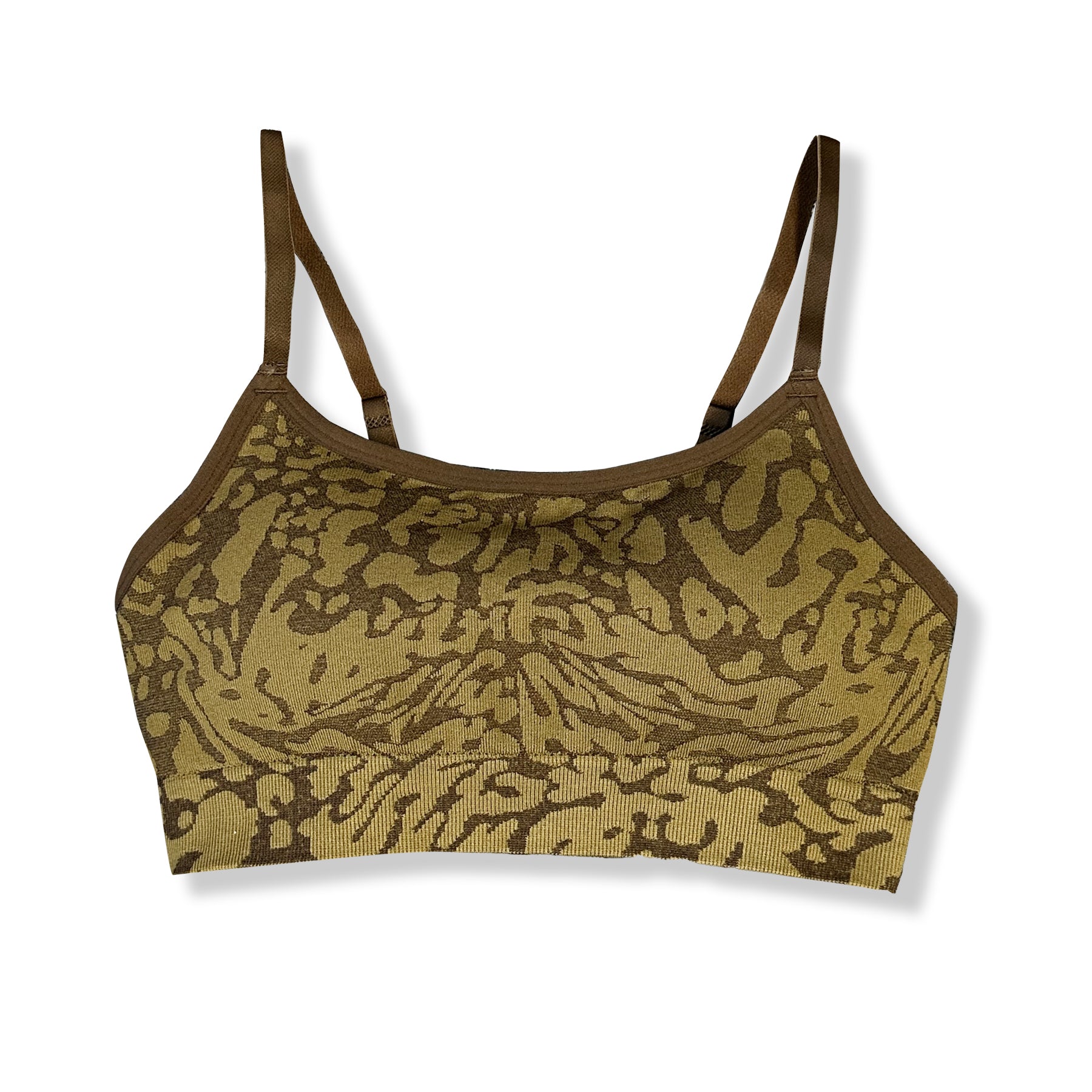Aoxjox  Camo Seamless Sports Bras