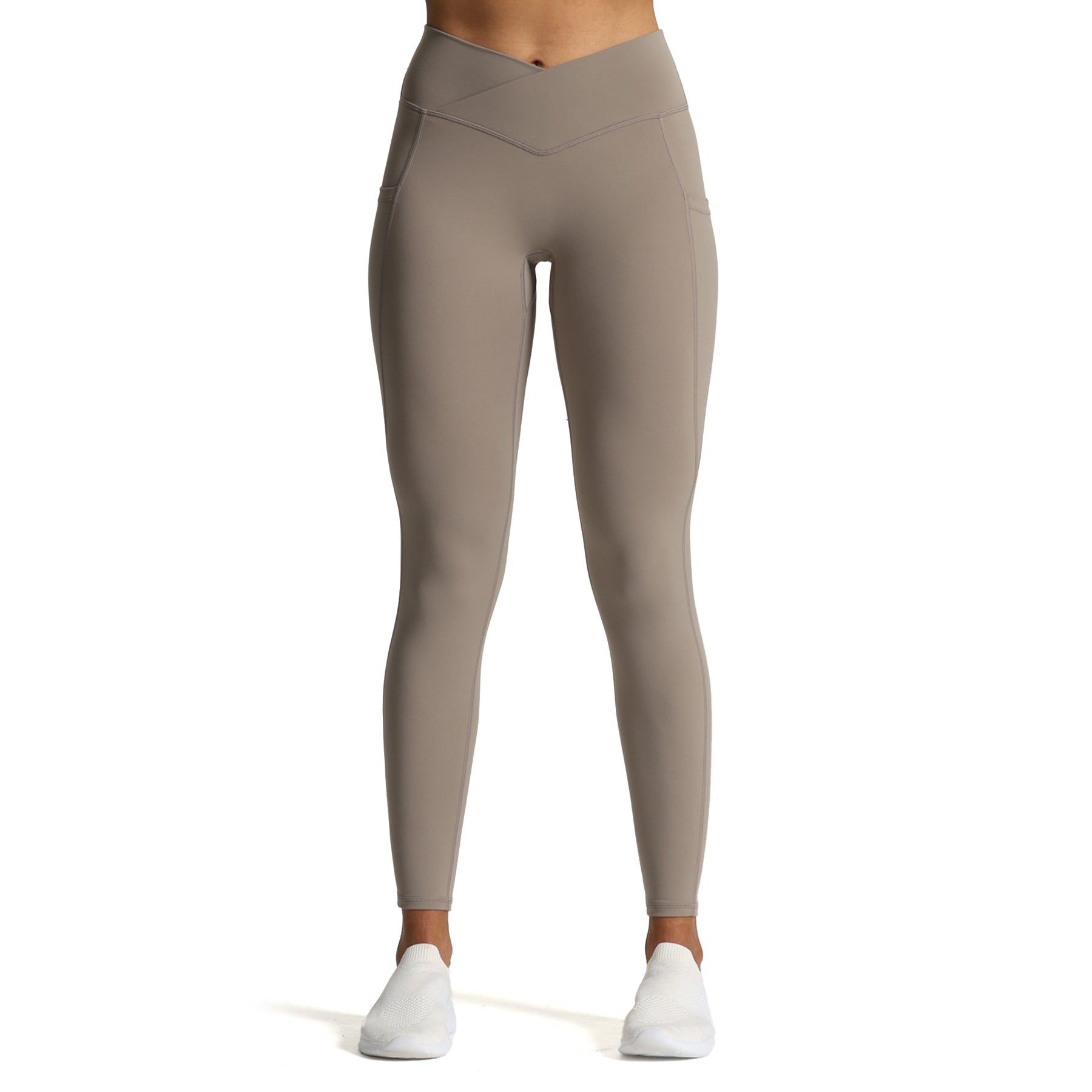 Aoxjox Trinity Cross-Waist Pocket Leggings (CONT'D)