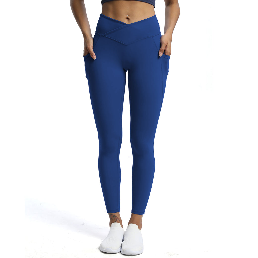 Aoxjox Trinity Cross-Waist Pocket Leggings (CONT'D)