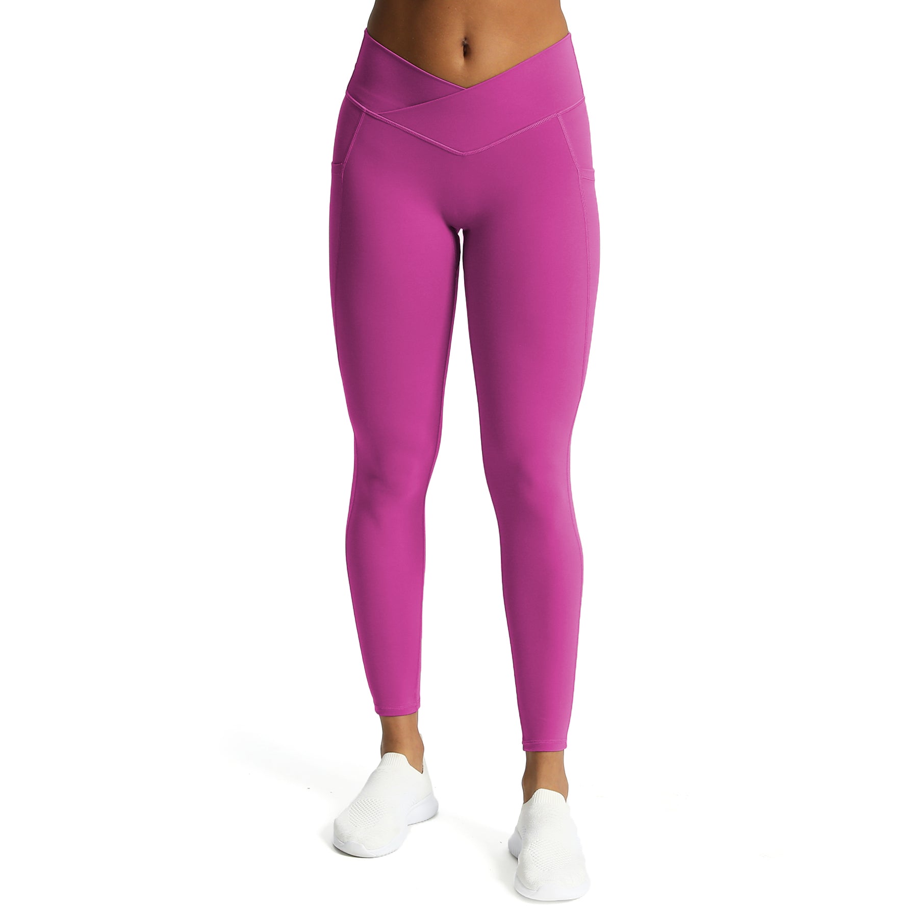 Aoxjox Trinity Cross-Waist Pocket Leggings (CONT'D)