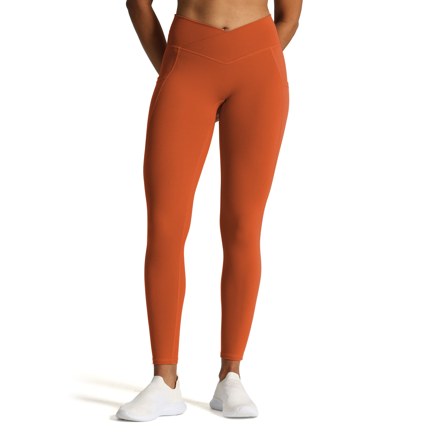 Aoxjox Trinity Cross-Waist Pocket Leggings (CONT'D)