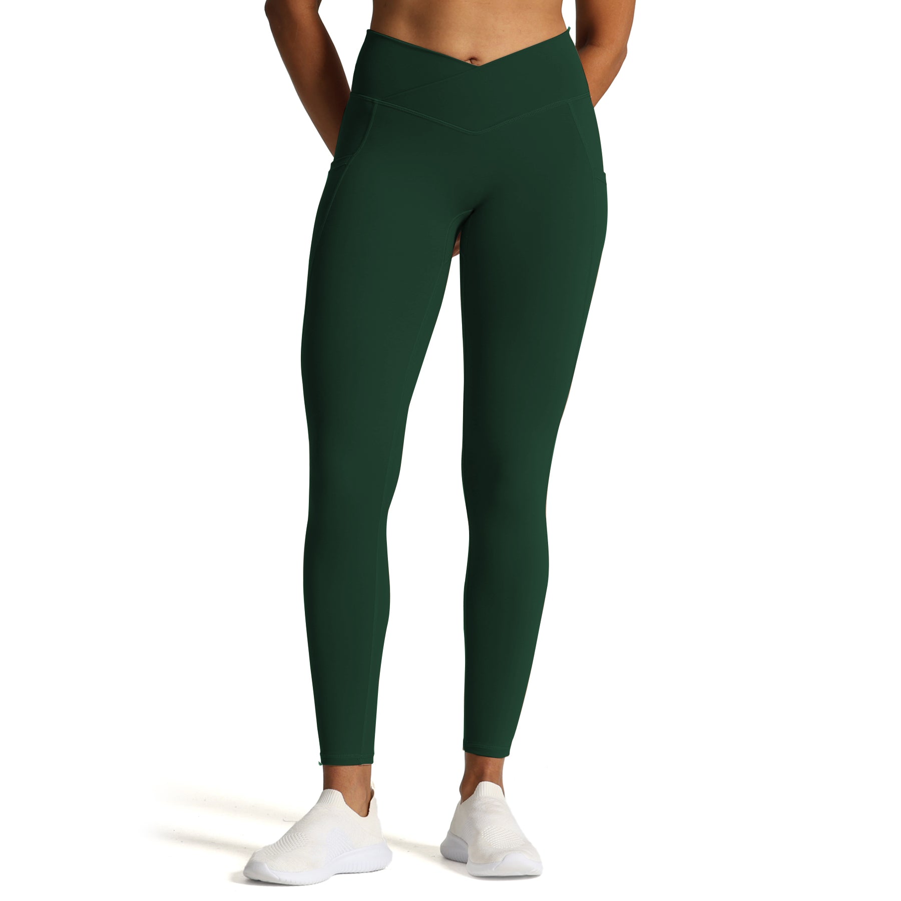 Aoxjox Trinity Cross-Waist Pocket Leggings (CONT'D)