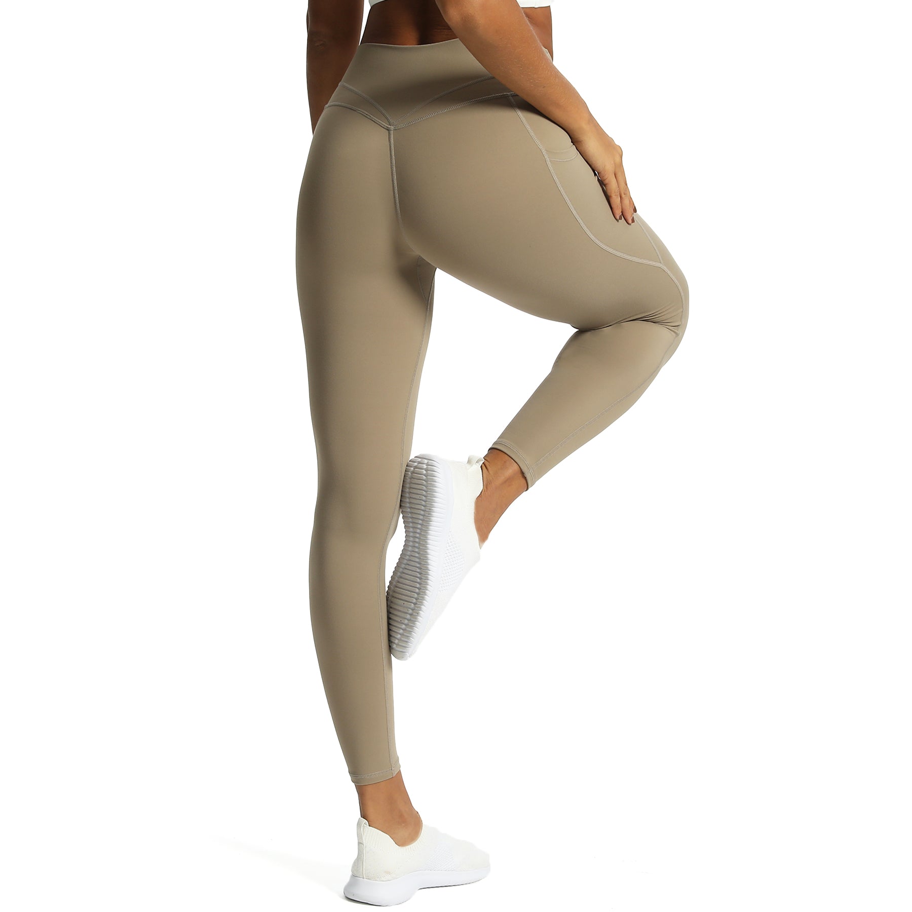 Aoxjox Trinity Cross-Waist Pocket Leggings (CONT'D)