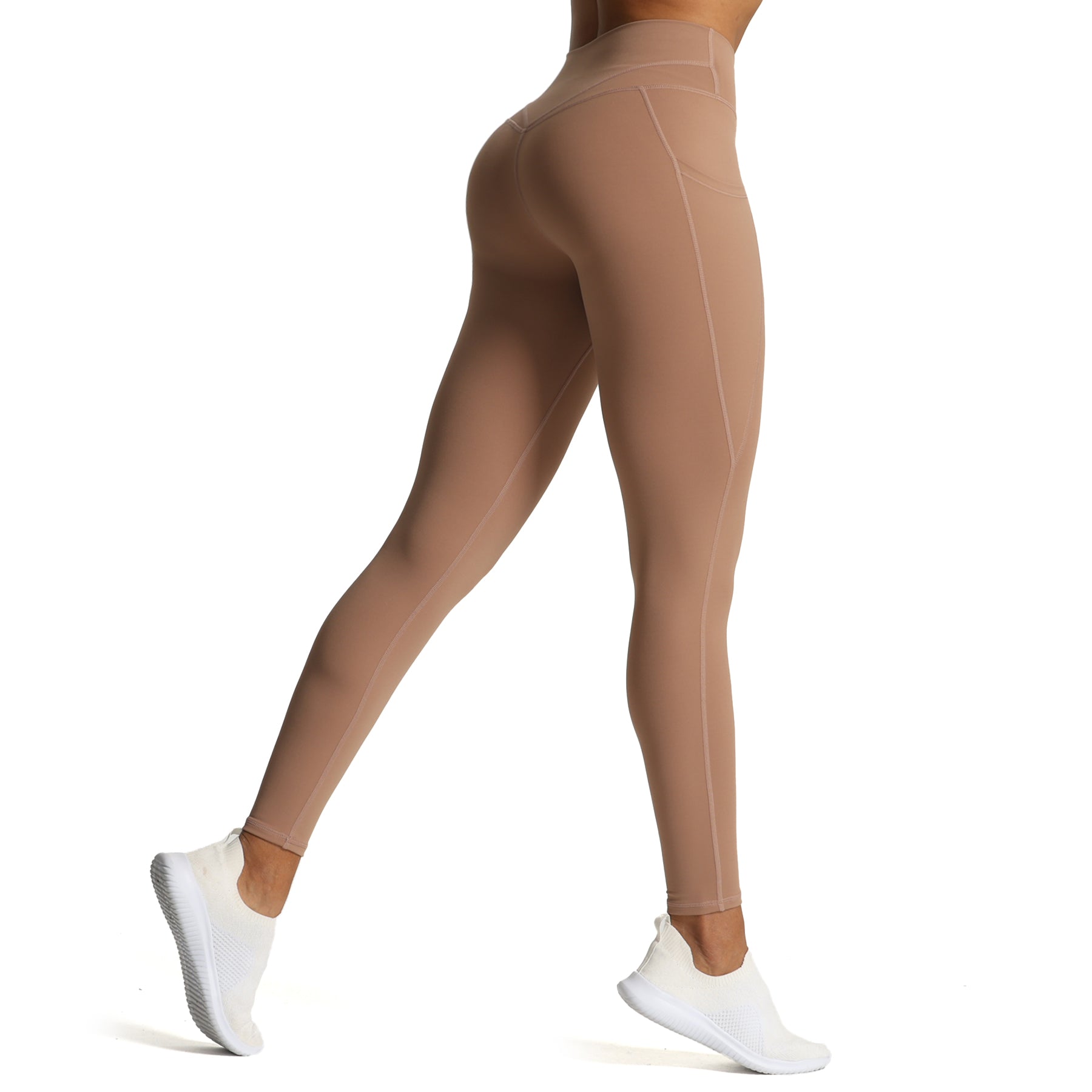 Aoxjox Trinity Cross-Waist Pocket Leggings (CONT'D)