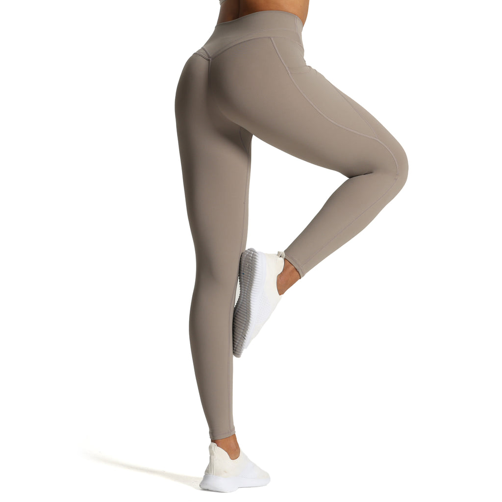 Aoxjox Trinity Cross-Waist Pocket Leggings (CONT'D)