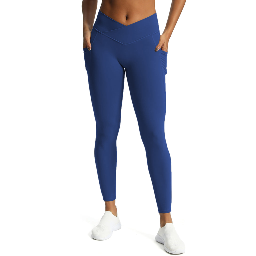 Aoxjox Trinity Cross-Waist Pocket Leggings (CONT'D)