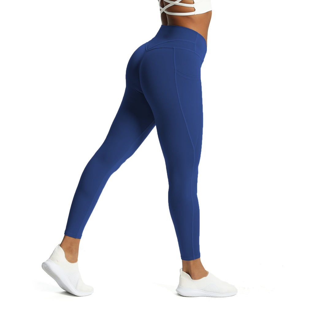 Aoxjox Trinity Cross-Waist Pocket Leggings (CONT'D)