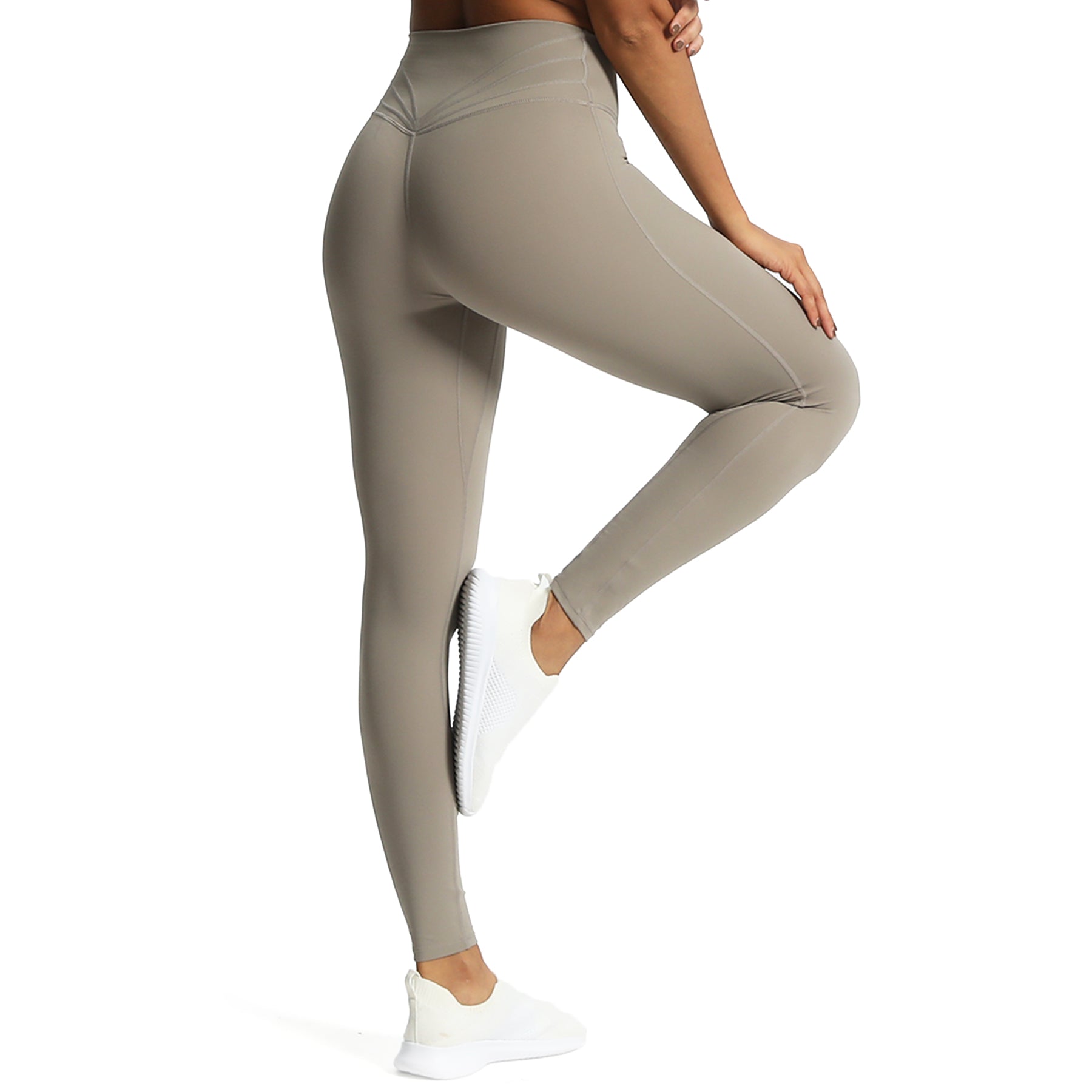 Aoxjox High Waisted Workout Leggings For Women Compression  Tummy Control Trinity Buttery Soft Yoga Pants 26