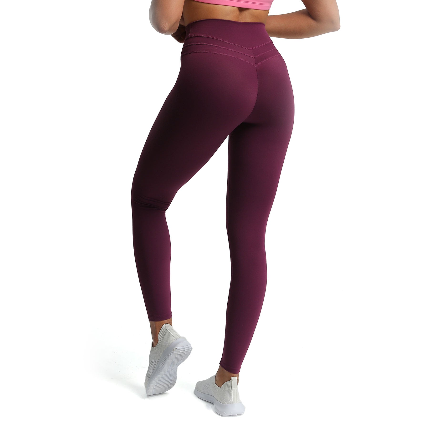 X By Gottex Emma Full High Waisted Leggings In Scarlet