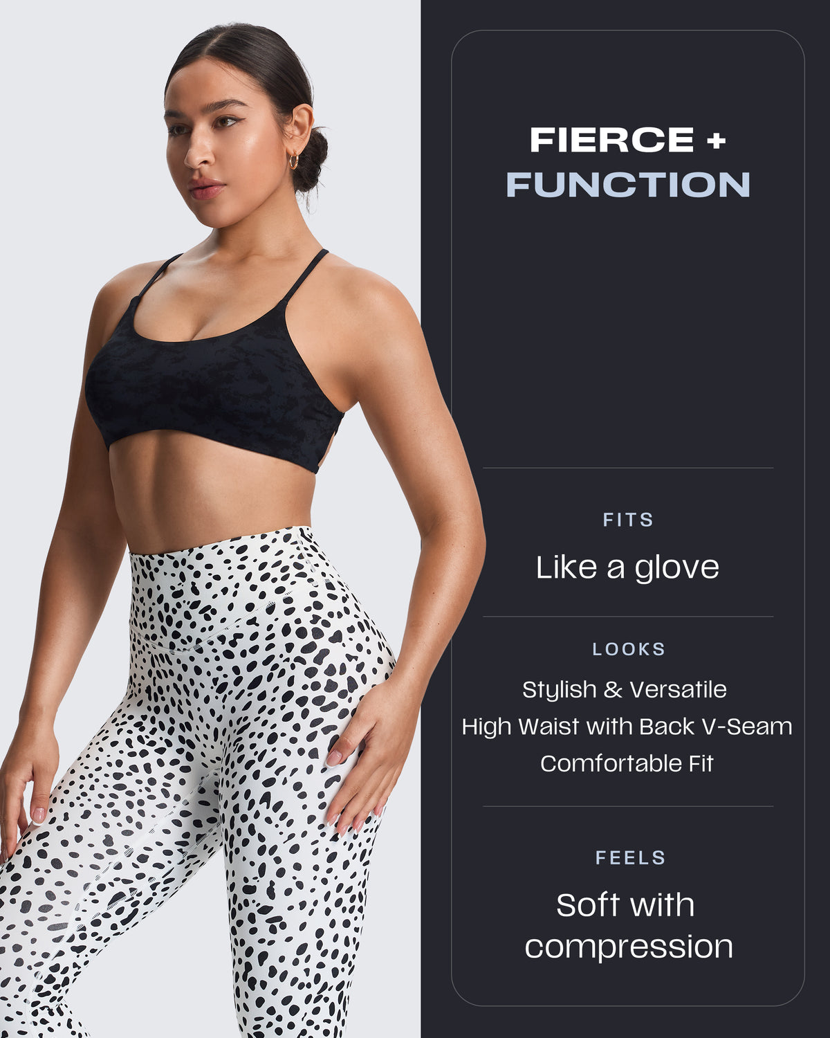 Aoxjox "Metamorph" Deep V Yoga Pants 26"