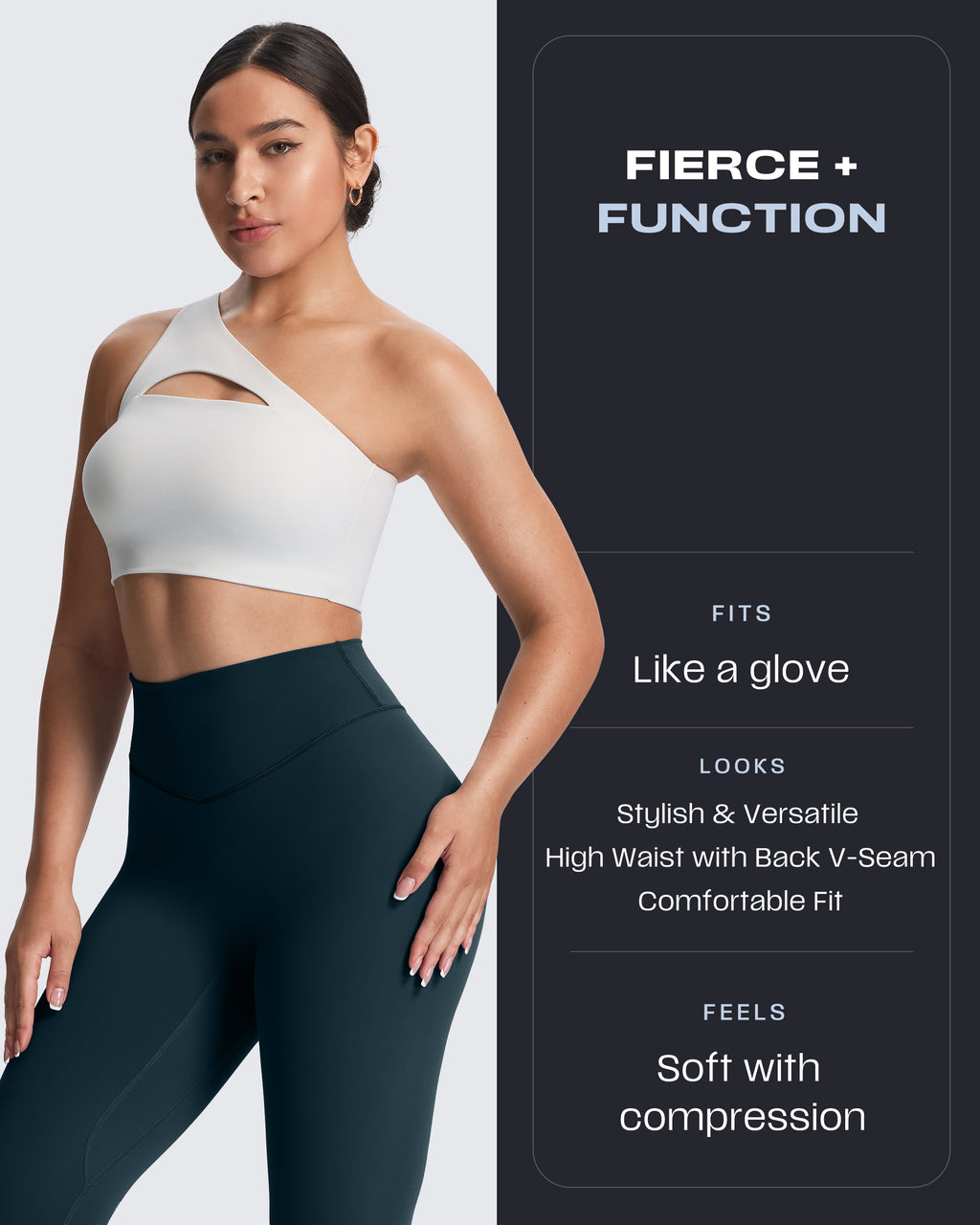 Aoxjox "Metamorph" Deep V Yoga Pants 26"