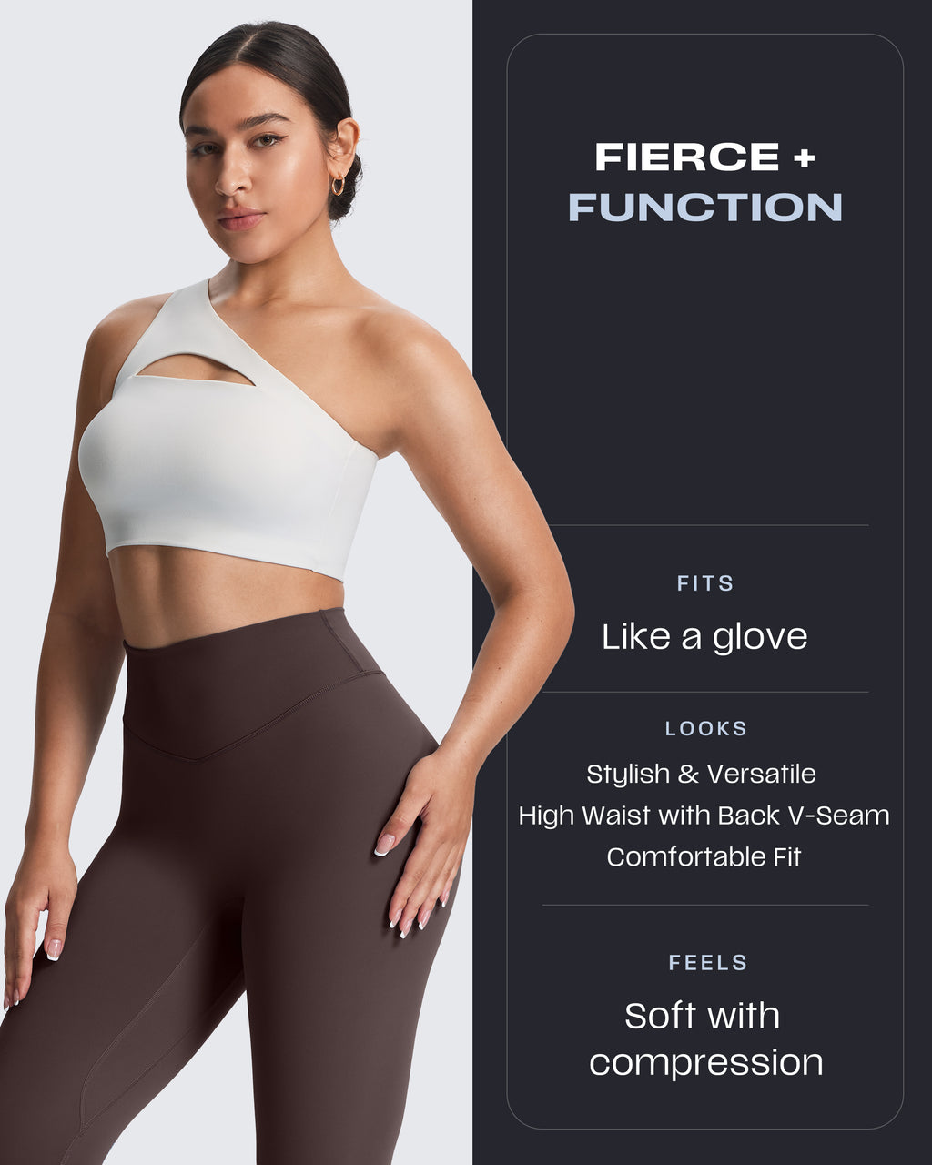 Aoxjox "Metamorph" Deep V Yoga Pants 26"