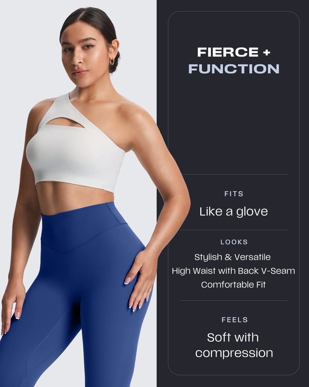 Aoxjox "Metamorph" Deep V Yoga Pants 26"