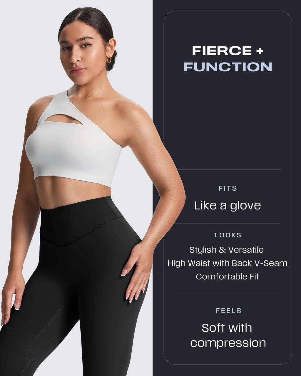 Aoxjox "Metamorph" Deep V Yoga Pants 26"