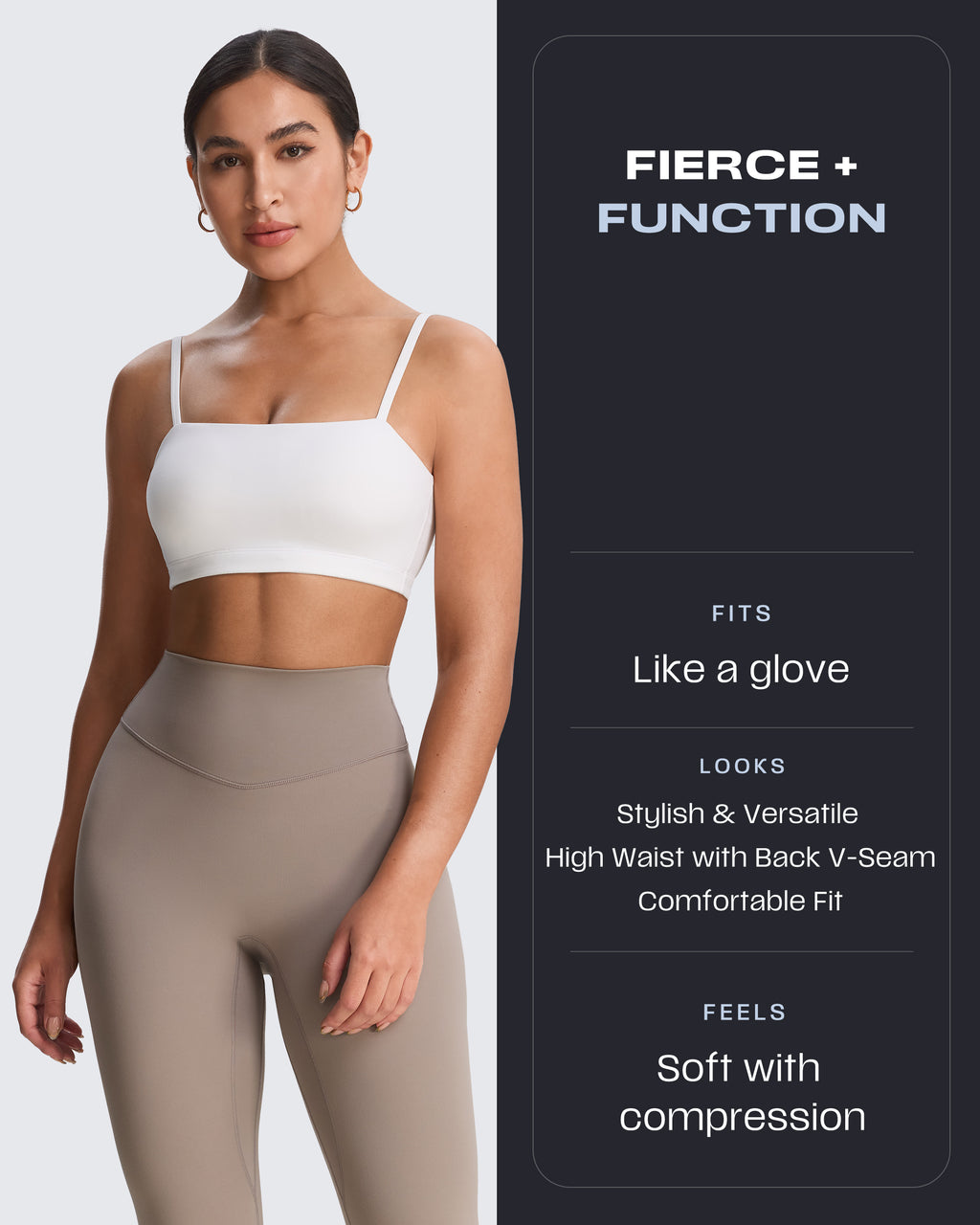 Aoxjox "Metamorph" Deep V Yoga Pants 26"