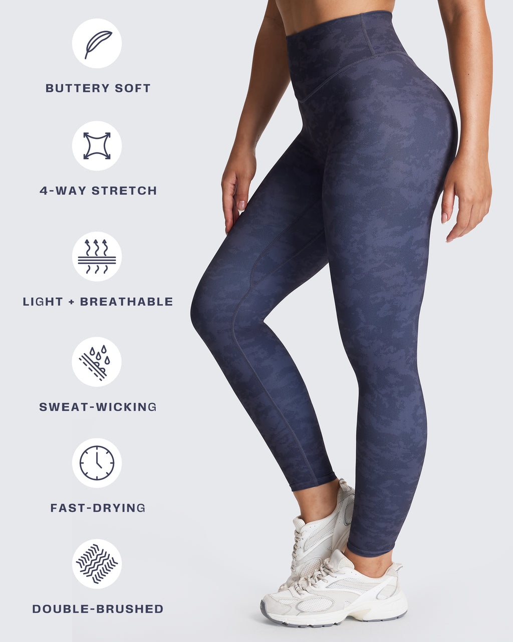 Aoxjox "Metamorph" Deep V Yoga Pants 26"