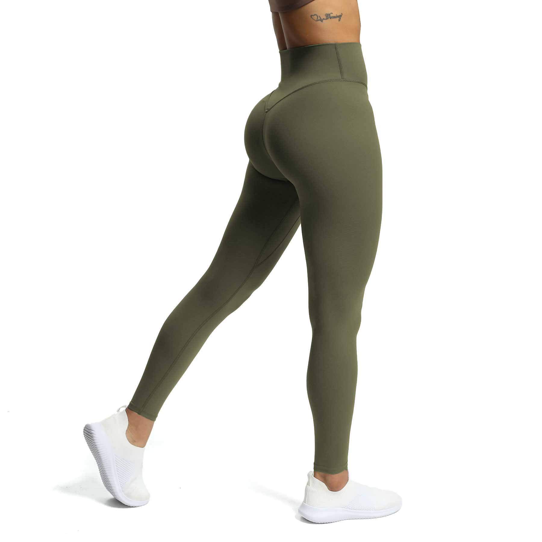  Aoxjox High Waisted Workout Leggings For Women Tummy Control  Buttery Soft Yoga Metamorph Deep V Pants 27