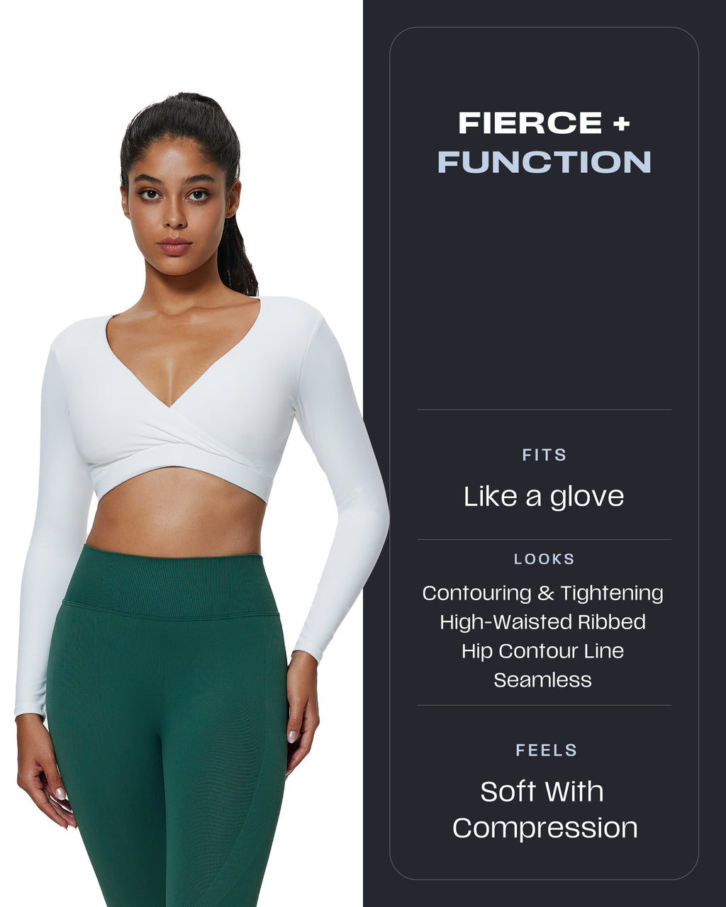 Aoxjox “ Kinetic” Seamless Leggings