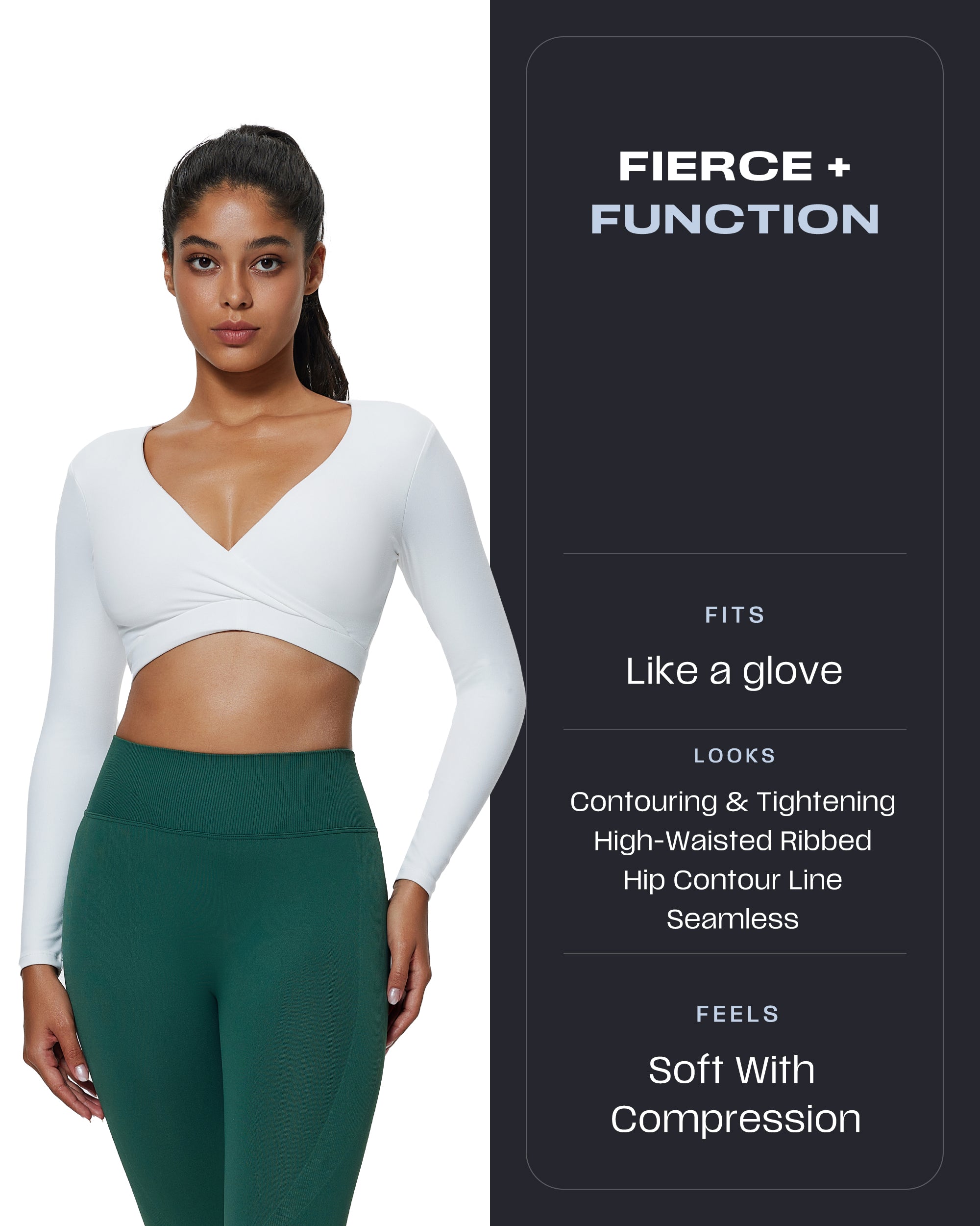 Aoxjox “ Kinetic” Seamless Leggings