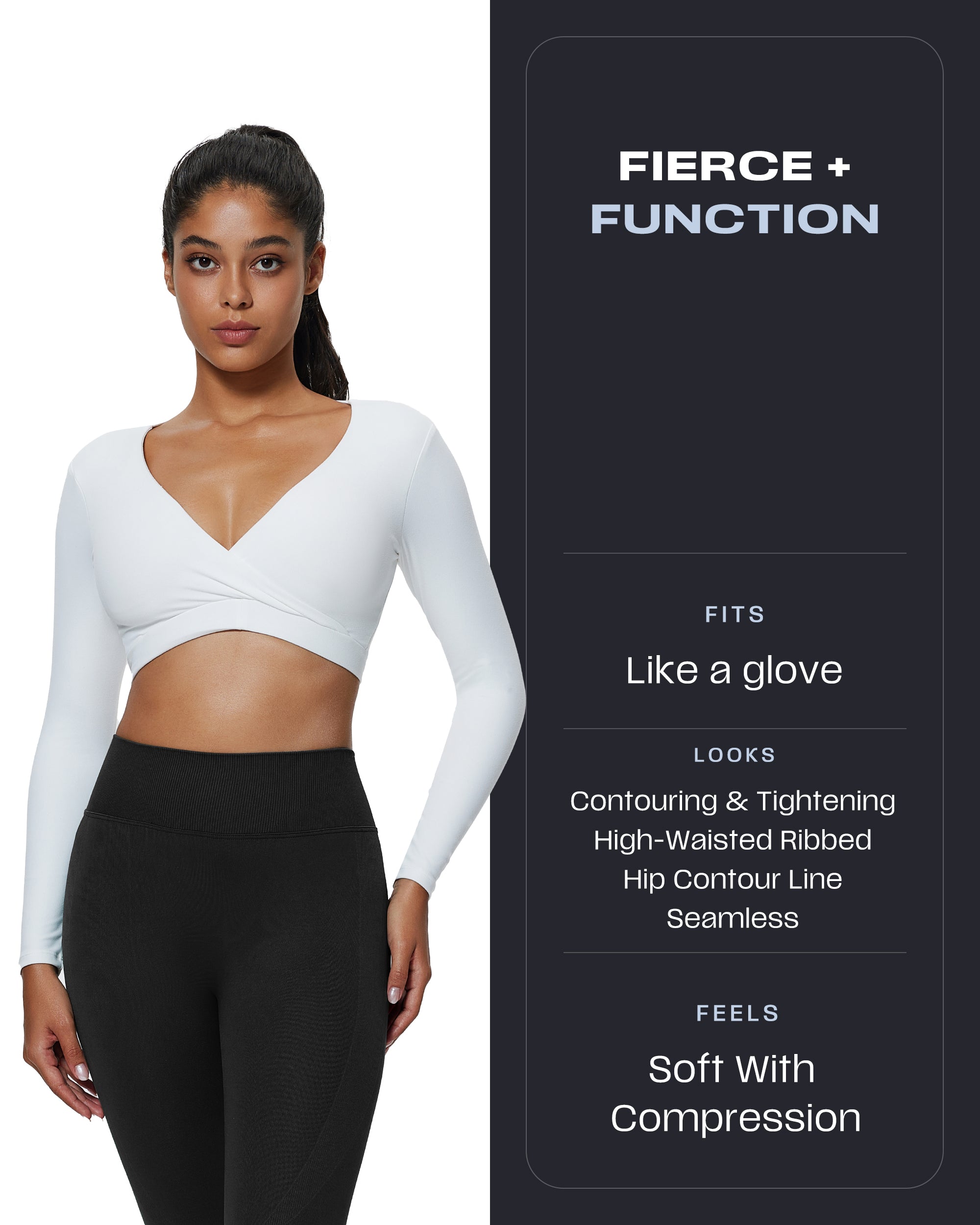 Aoxjox “ Kinetic” Seamless Leggings