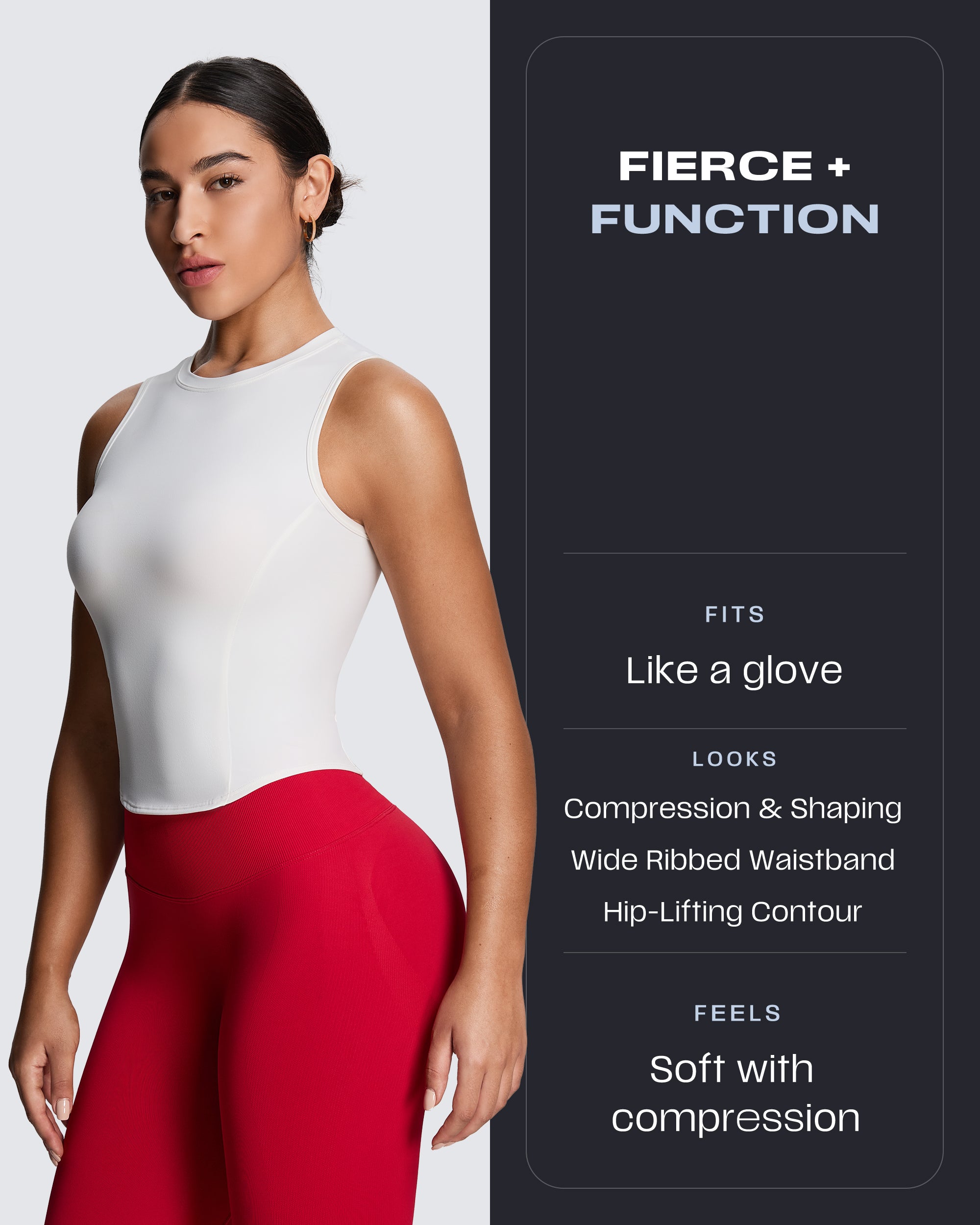 Aoxjox Peach Contour Seamless Butt Lift Leggings