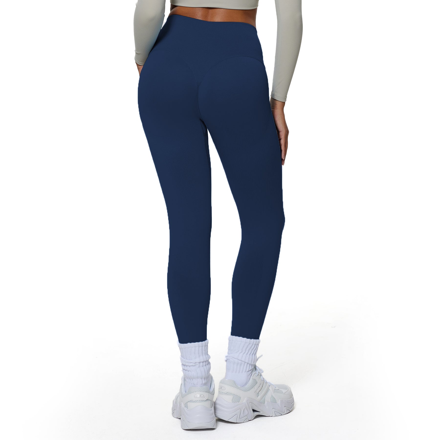 Aoxjox Peach Contour Seamless Butt Lift Leggings