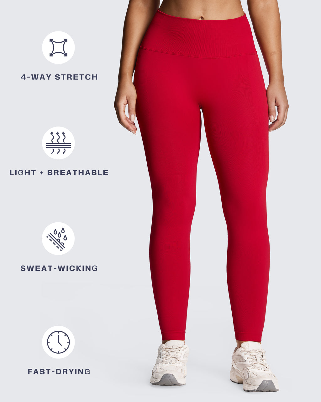 Aoxjox Peach Contour Seamless Butt Lift Leggings