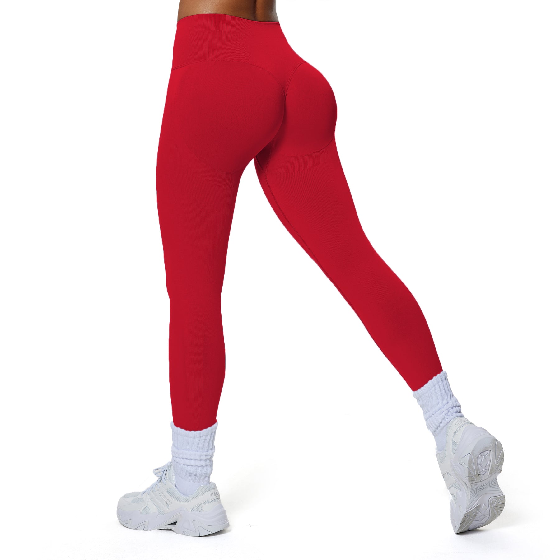 Aoxjox Peach Contour Seamless Butt Lift Leggings