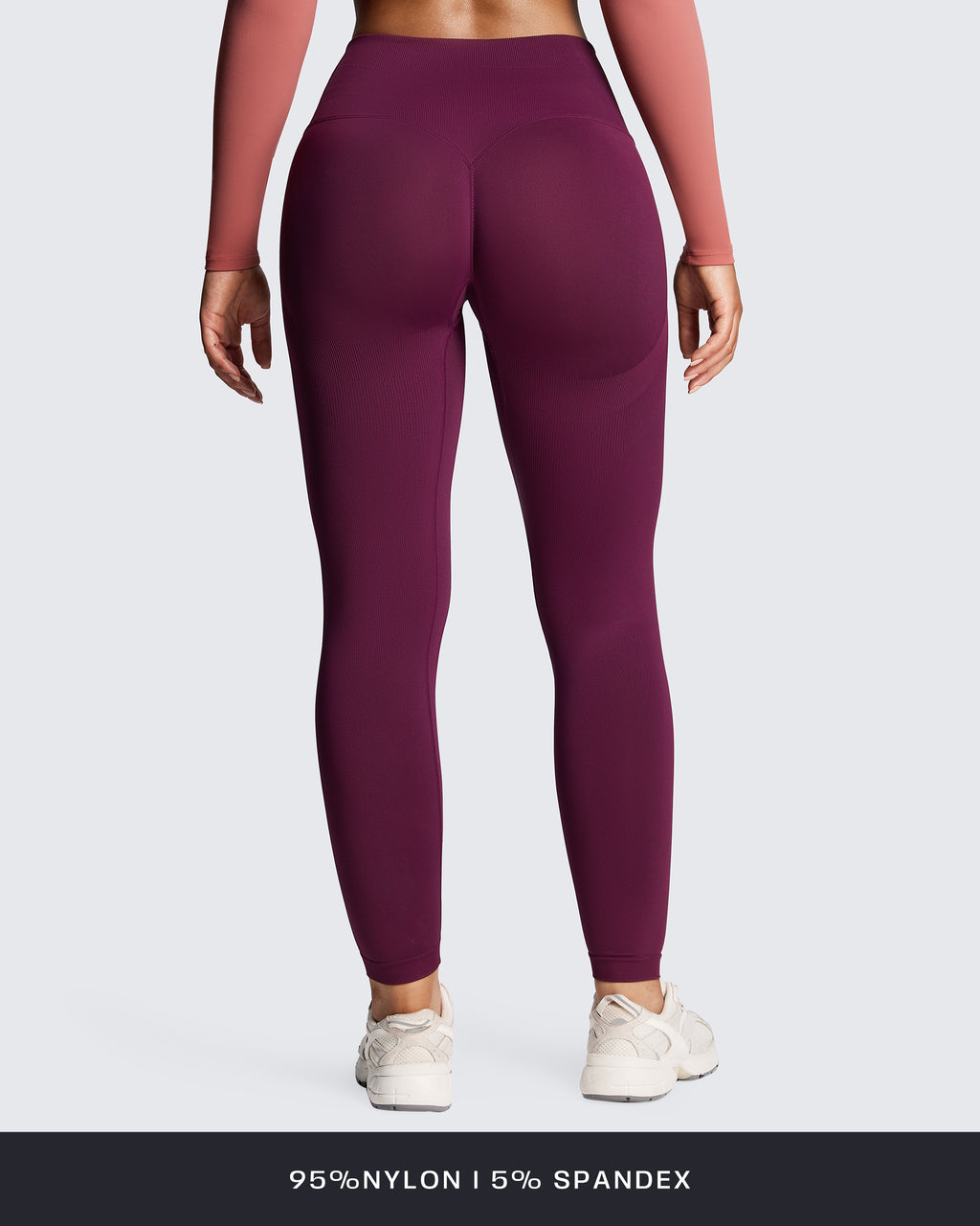Aoxjox Peach Contour Seamless Butt Lift Leggings