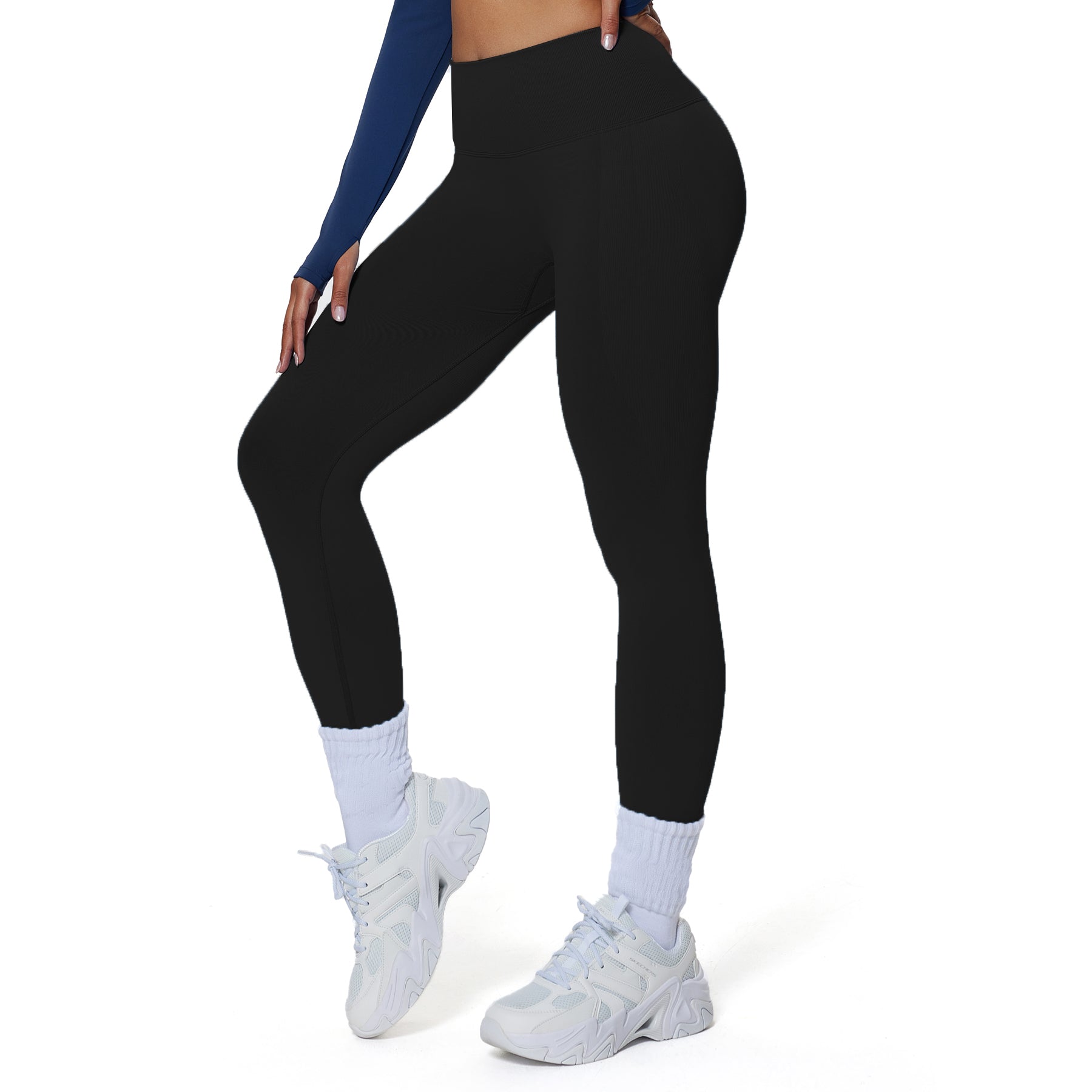 Aoxjox Peach Contour Seamless Butt Lift Leggings