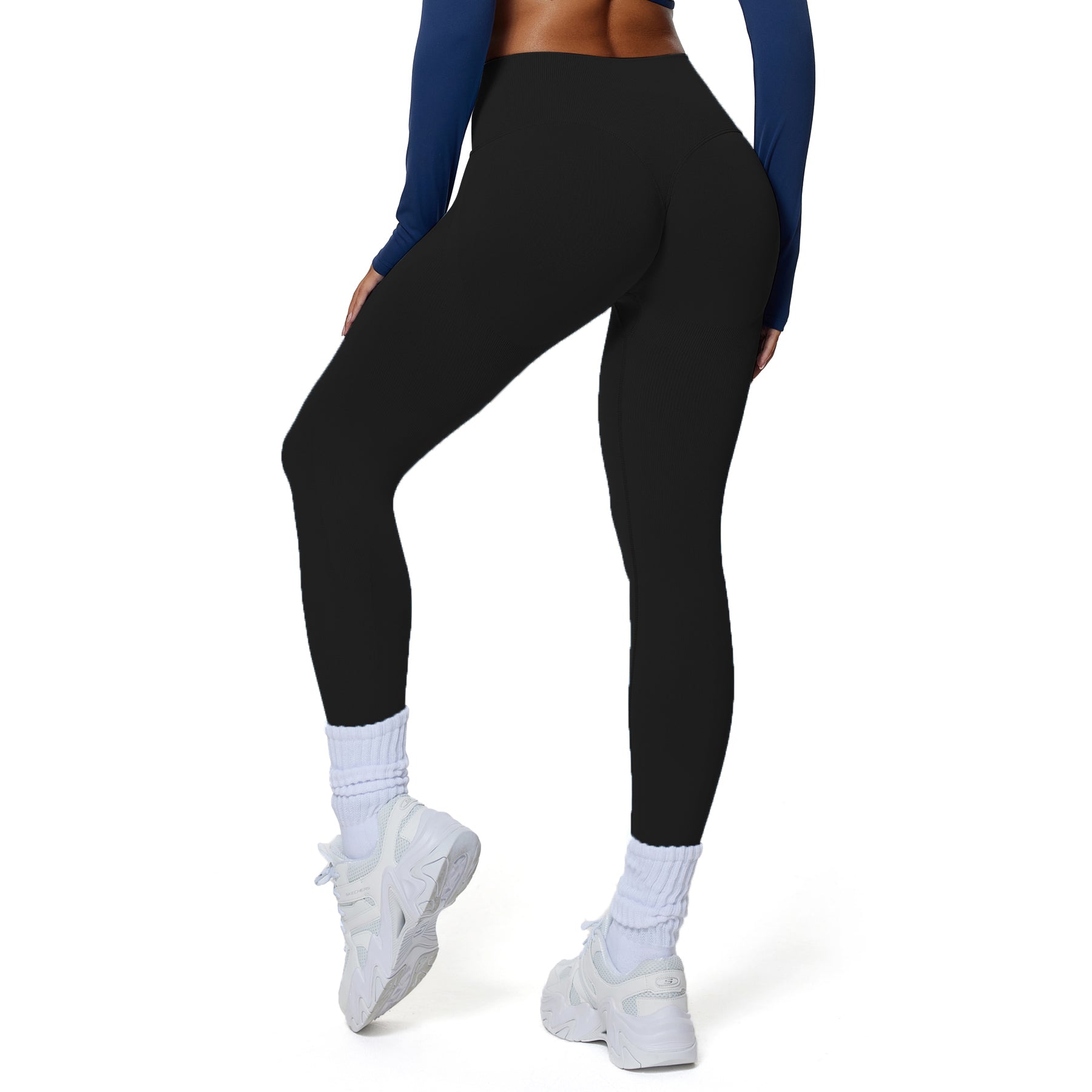 Aoxjox Peach Contour Seamless Butt Lift Leggings