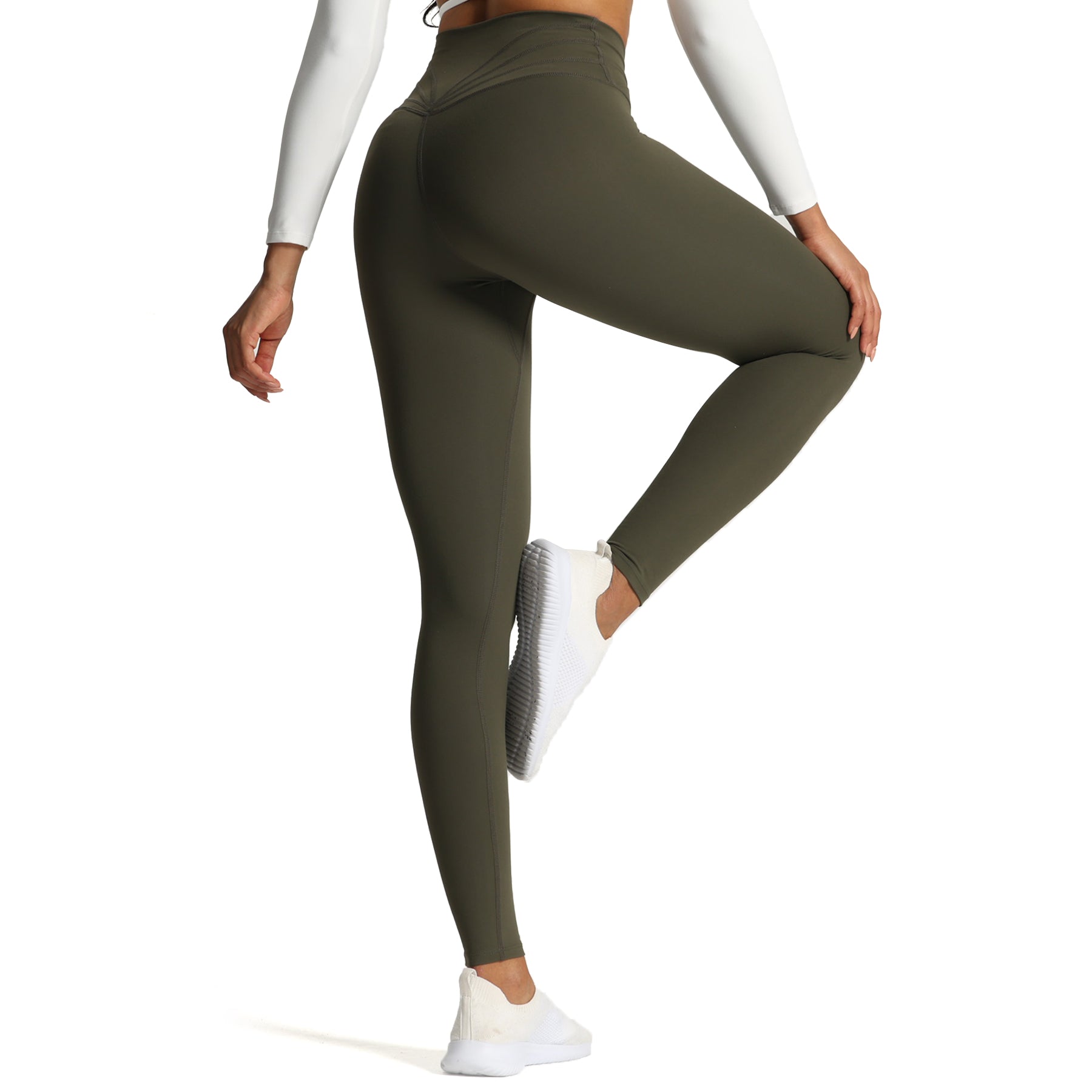 Aoxjox Trinity Cross-Waist Leggings