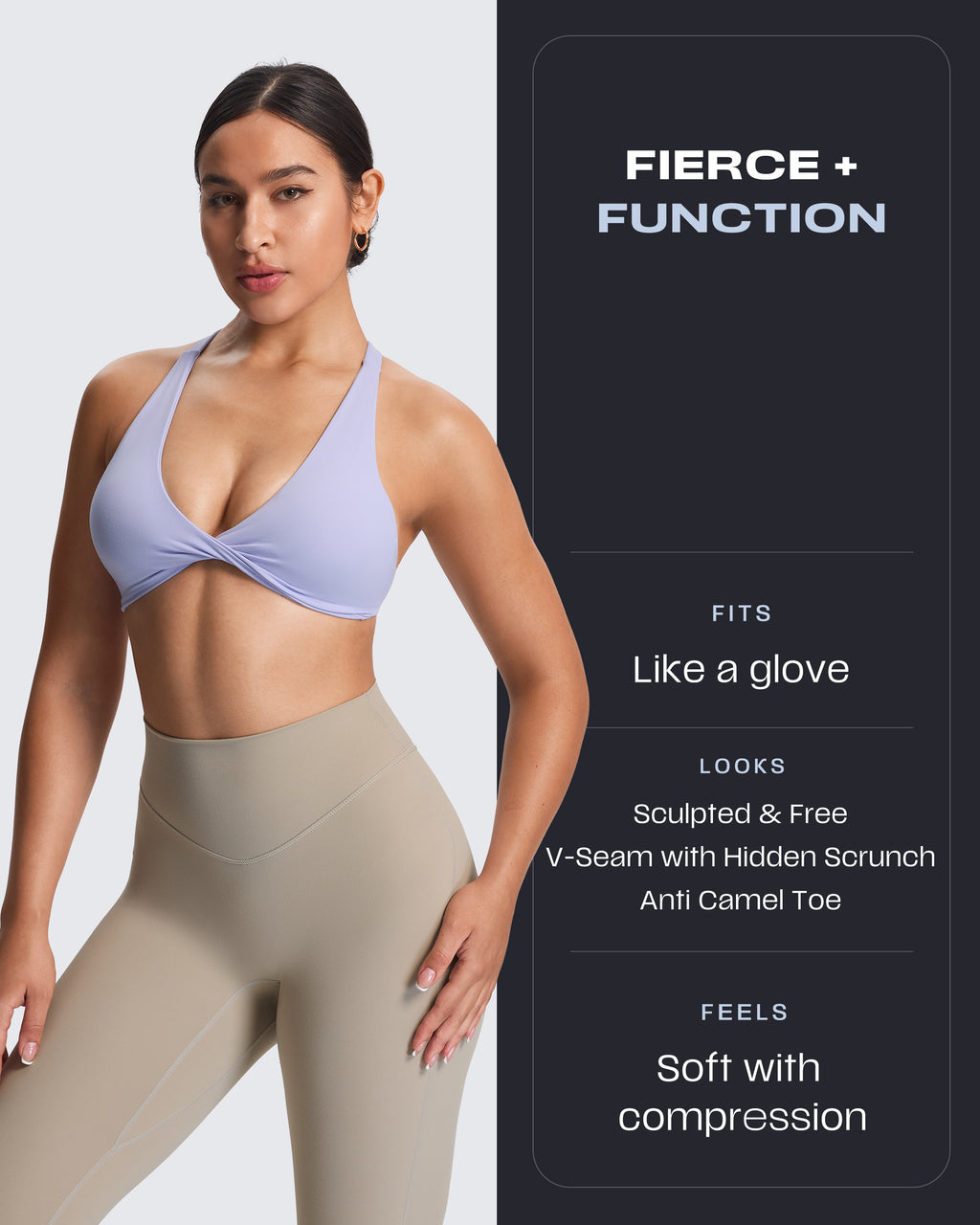 Aoxjox "Hidden Scrunch" Leggings 25"/27"/28.5"