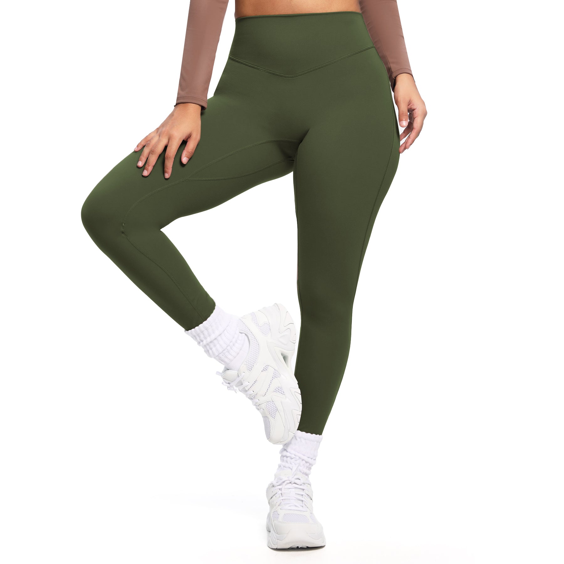 Aoxjox "Hidden Scrunch" Leggings 28.5"
