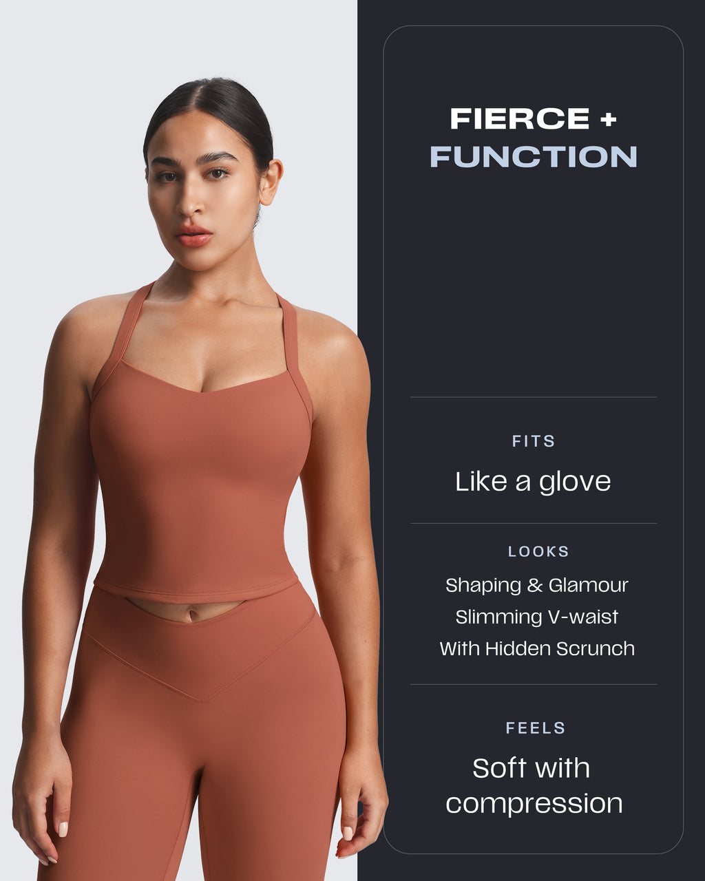 Aoxjox "Vanity" V-Waist Hidden Scrunch 24"/26"/28"