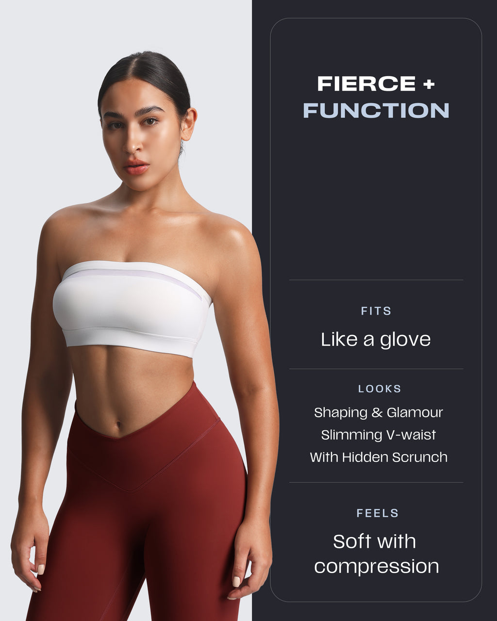 Aoxjox "Vanity" V-Waist Hidden Scrunch 24"/26"/28"