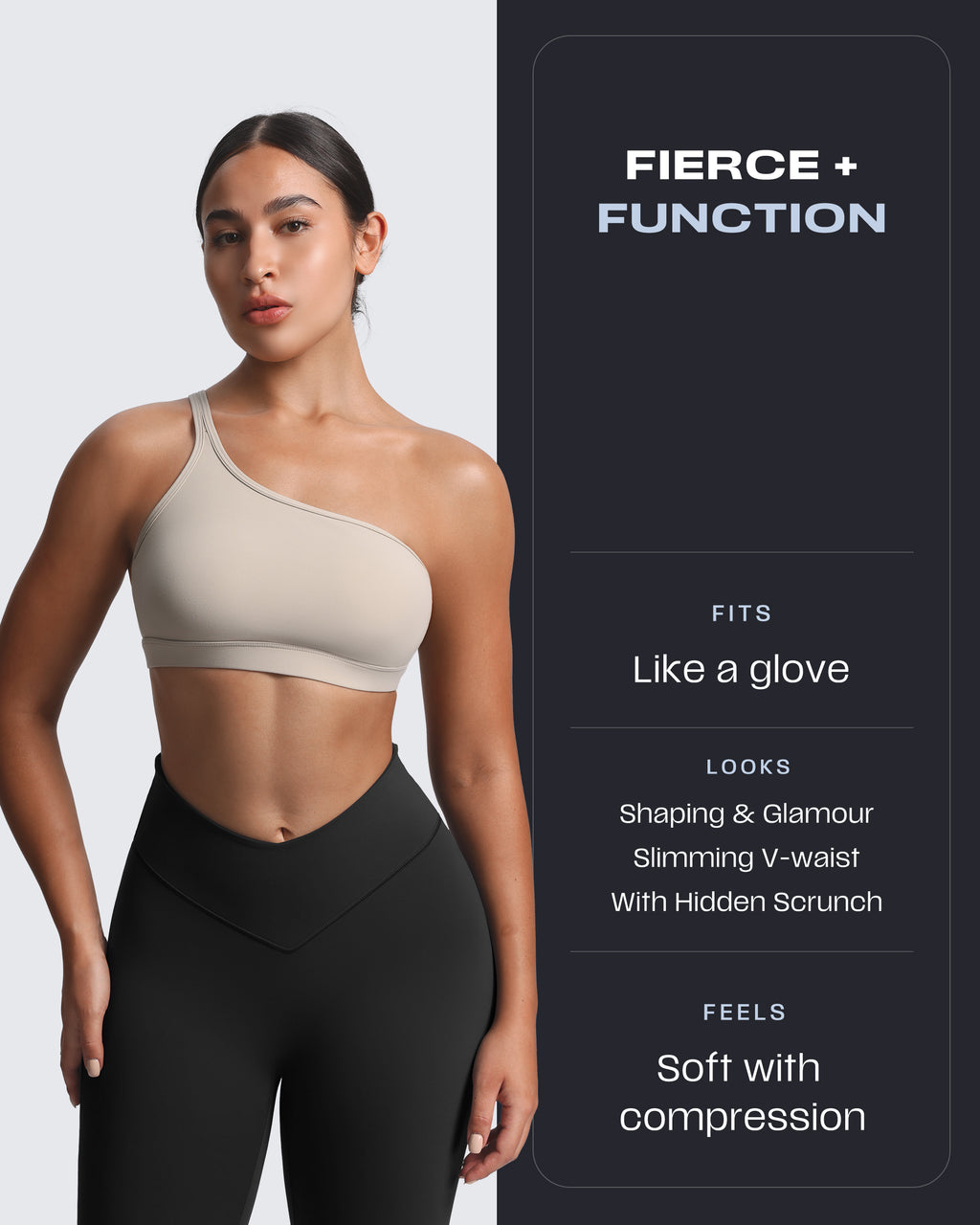 Aoxjox "Vanity" V-Waist Hidden Scrunch 24"/26"/28"