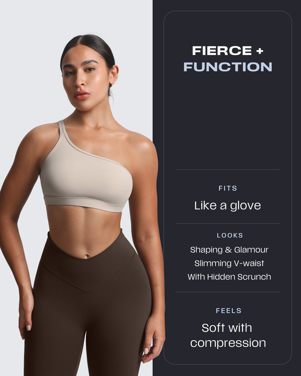 Aoxjox "Vanity" V-Waist Hidden Scrunch 24"/26"/28"