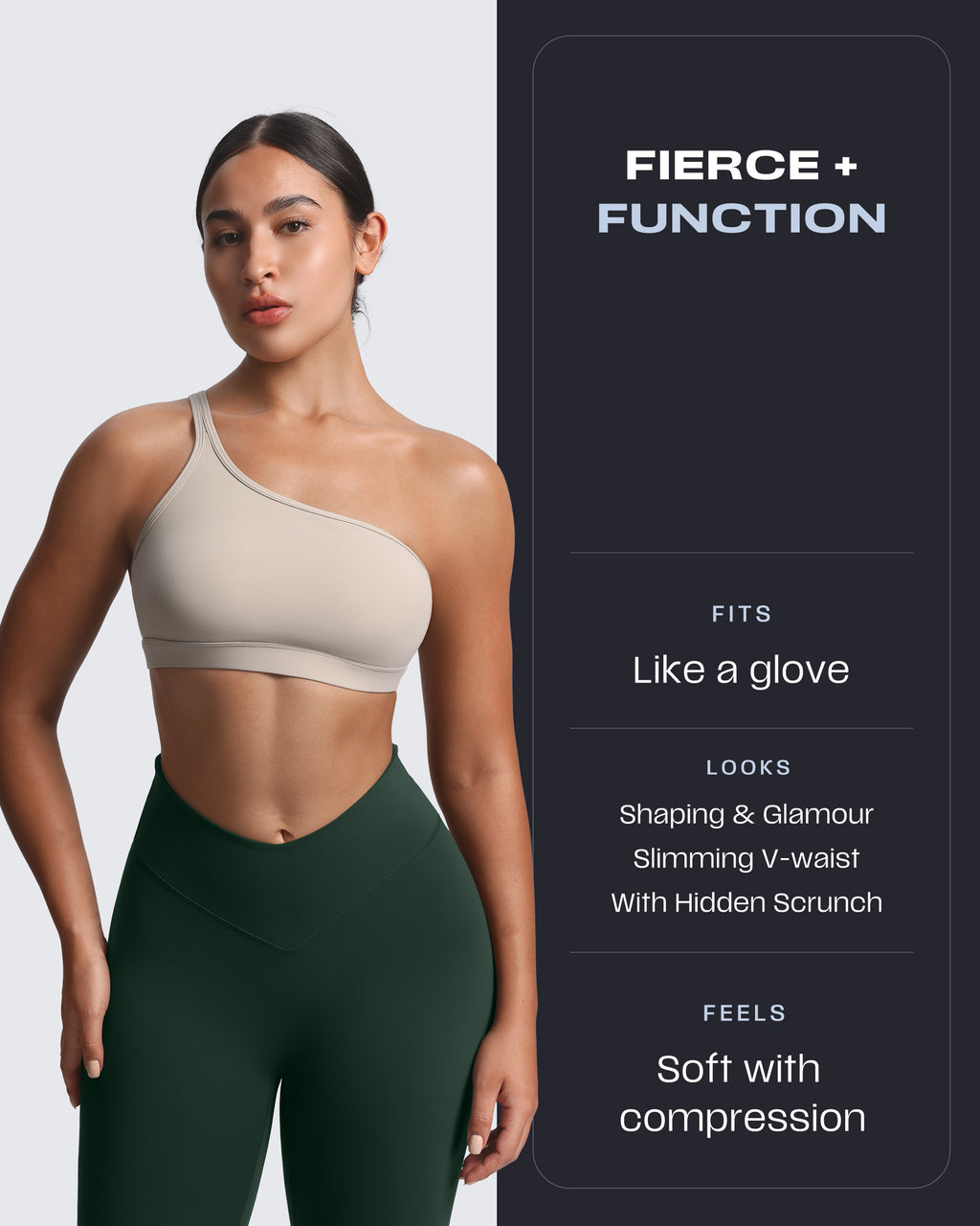 Aoxjox "Vanity" V-Waist Hidden Scrunch 24"/26"/28"