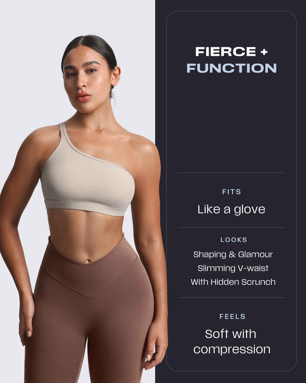 Aoxjox "Vanity" V-Waist Hidden Scrunch 24"/26"/28"