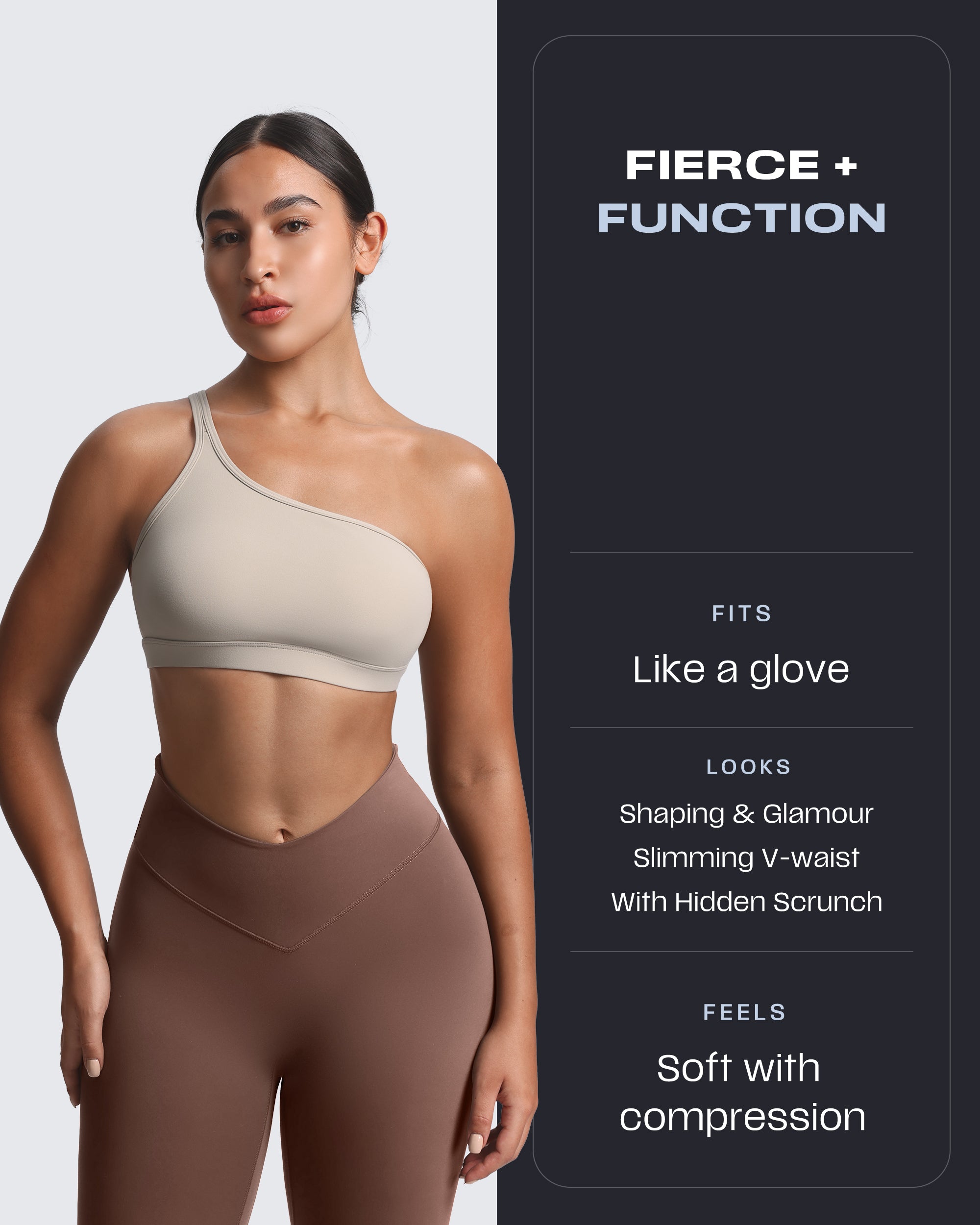 Aoxjox "Vanity" V-Waist Hidden Scrunch 24"/26"/28"